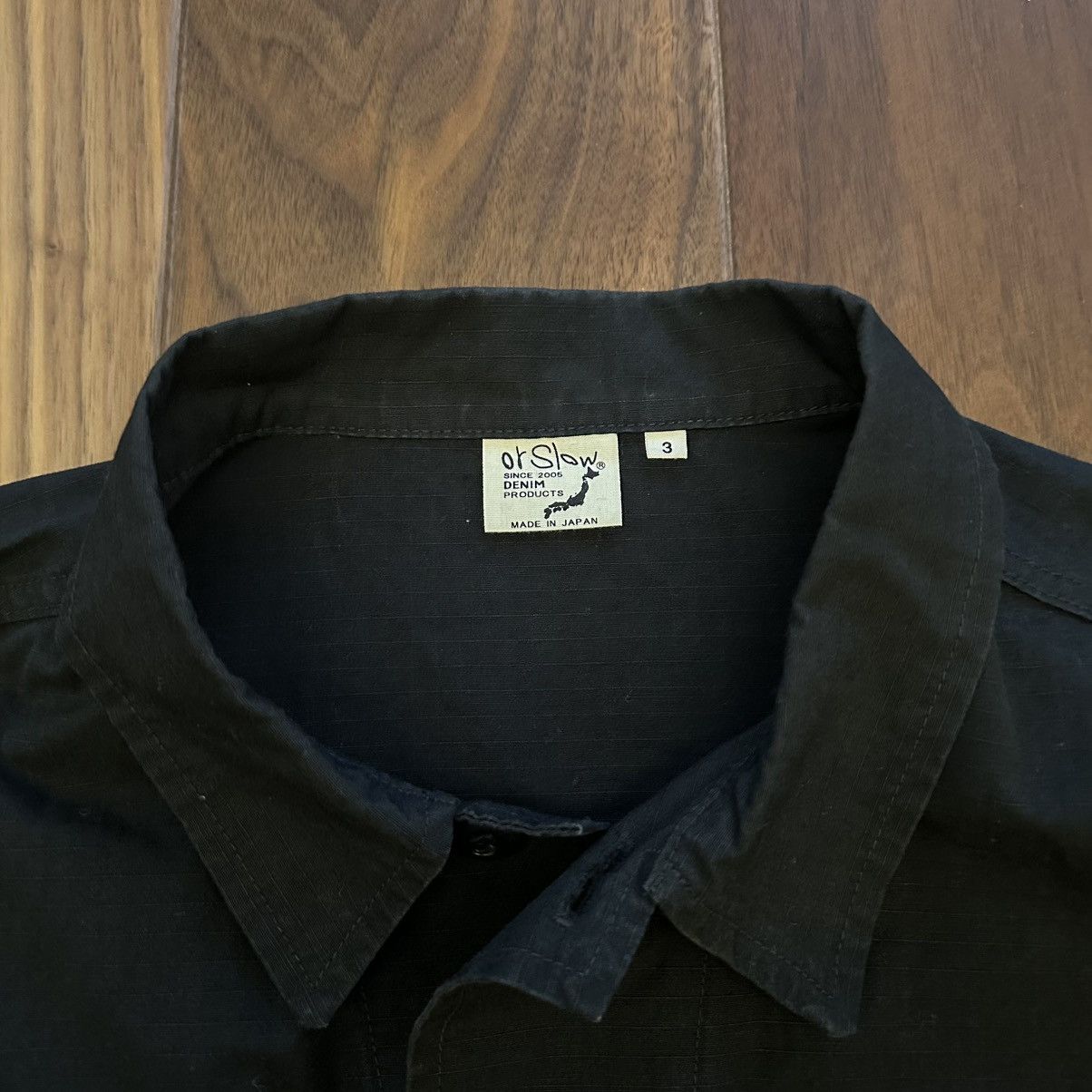 Japanese Brand × Orslow orSlow BLACK B.D.U JACKET SIZE 3 MADE IN JAPAN Size US L / EU 52-54 / 3 - 5 Thumbnail