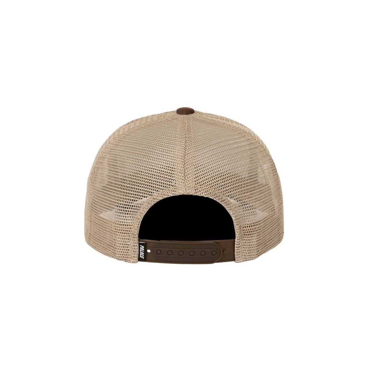 Palace Palace Freedom Distressed Trucker Hat Fox Brown Size ONE SIZE - 4 Thumbnail