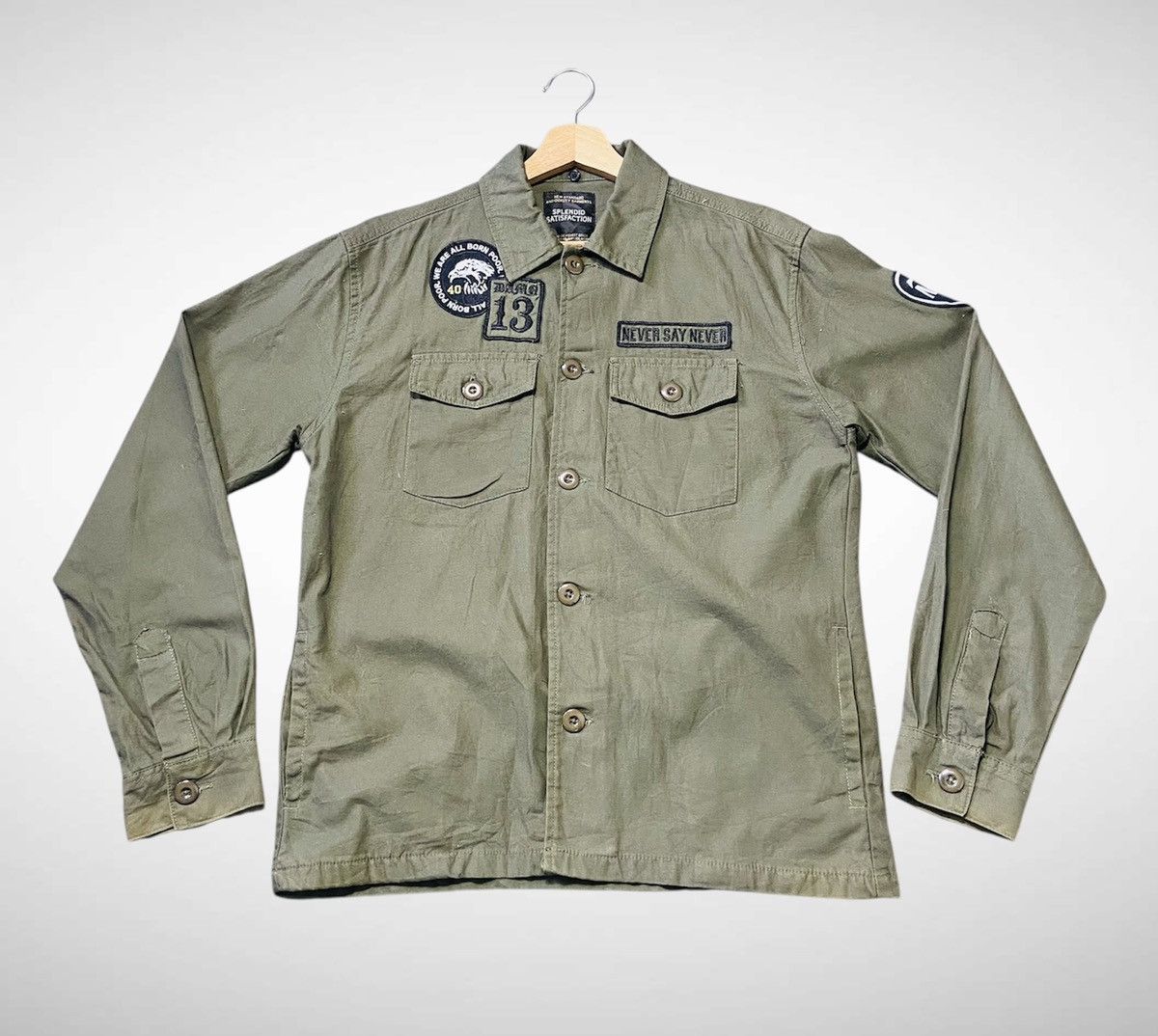 Splendid Splendid Satisfaction Army Fashion Shirt Size US L / EU 52-54 / 3 - 3 Thumbnail