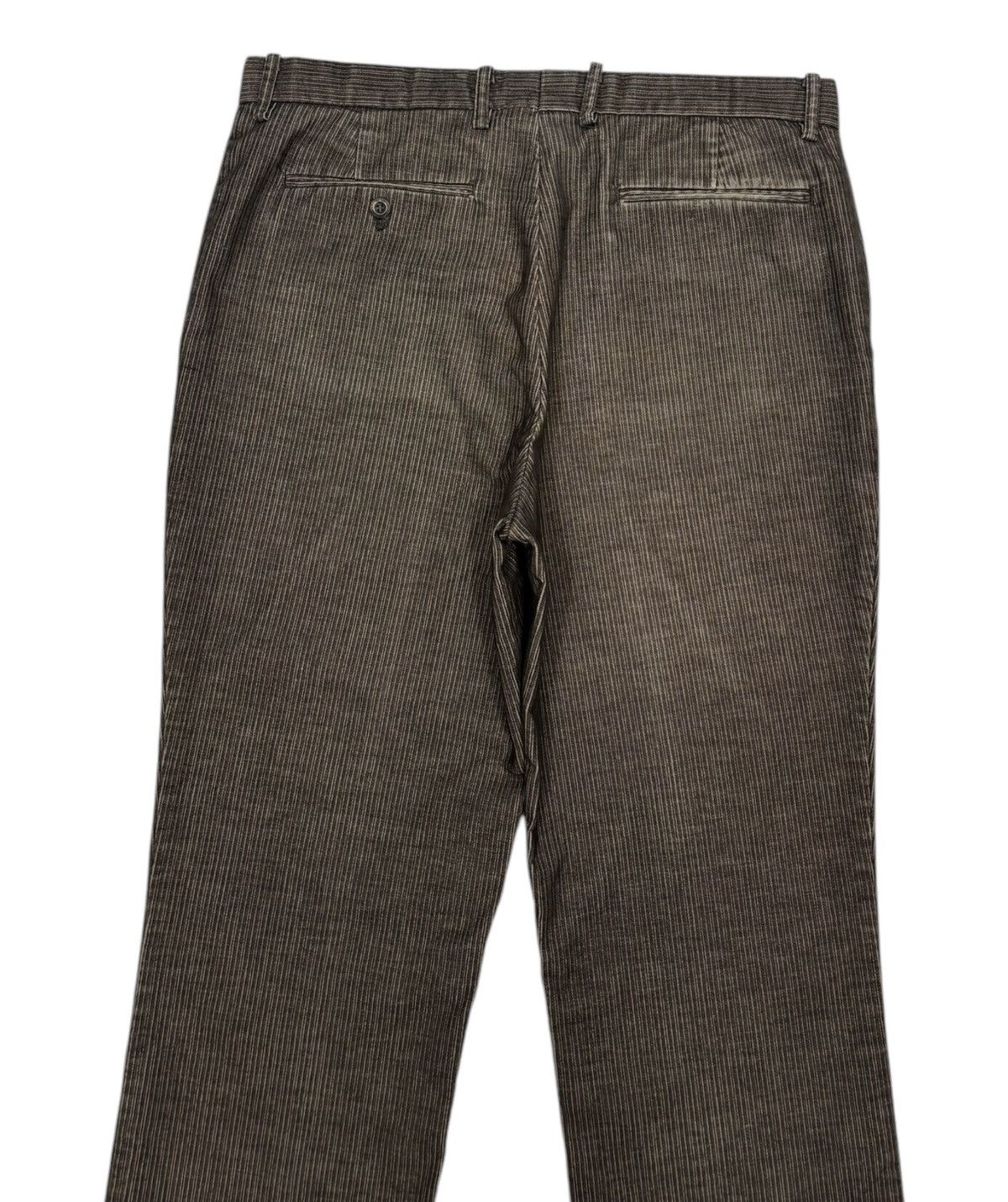 Kansai Yamamoto × Y's for Men × Yohji Yamamoto KANSAI YAMAMOTO BAGGY WIDE PANTS STRIPED Size US 34 / EU 50 - 6 Thumbnail