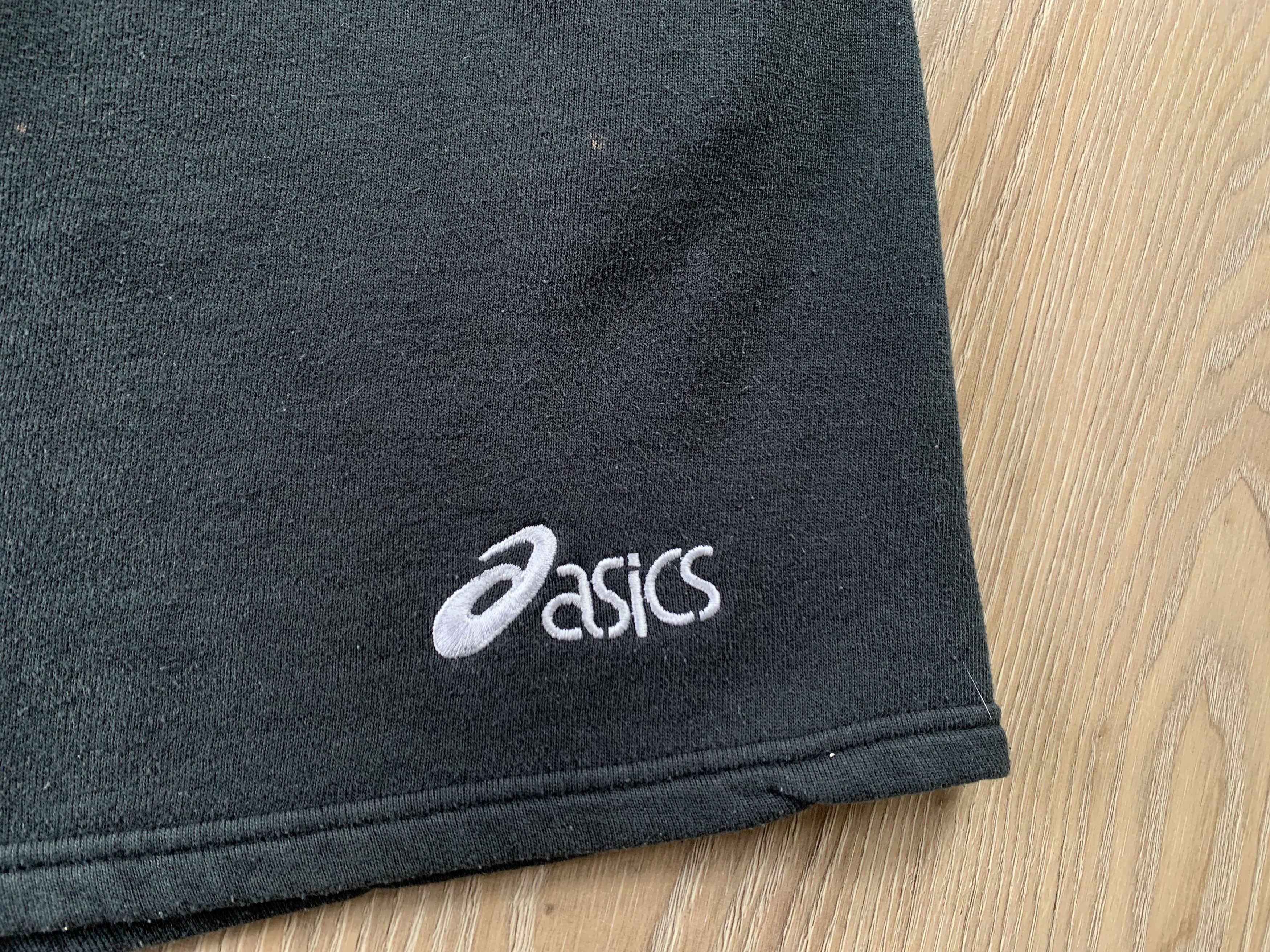 Asics × Japanese Brand × Vintage Mens Asics Vintage Black Cotton Shorts Size US 34 / EU 50 - 5 Thumbnail