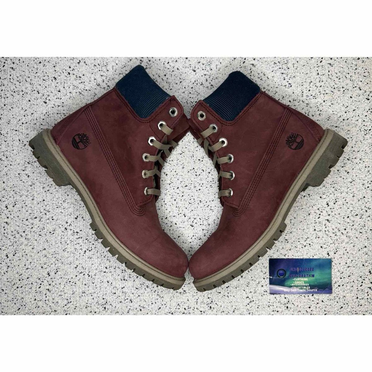 Timberland Timberland Burgundy 6 Inch Boot 6.5 Youth Size US 6.5 / EU 39-40 - 1 Thumbnail