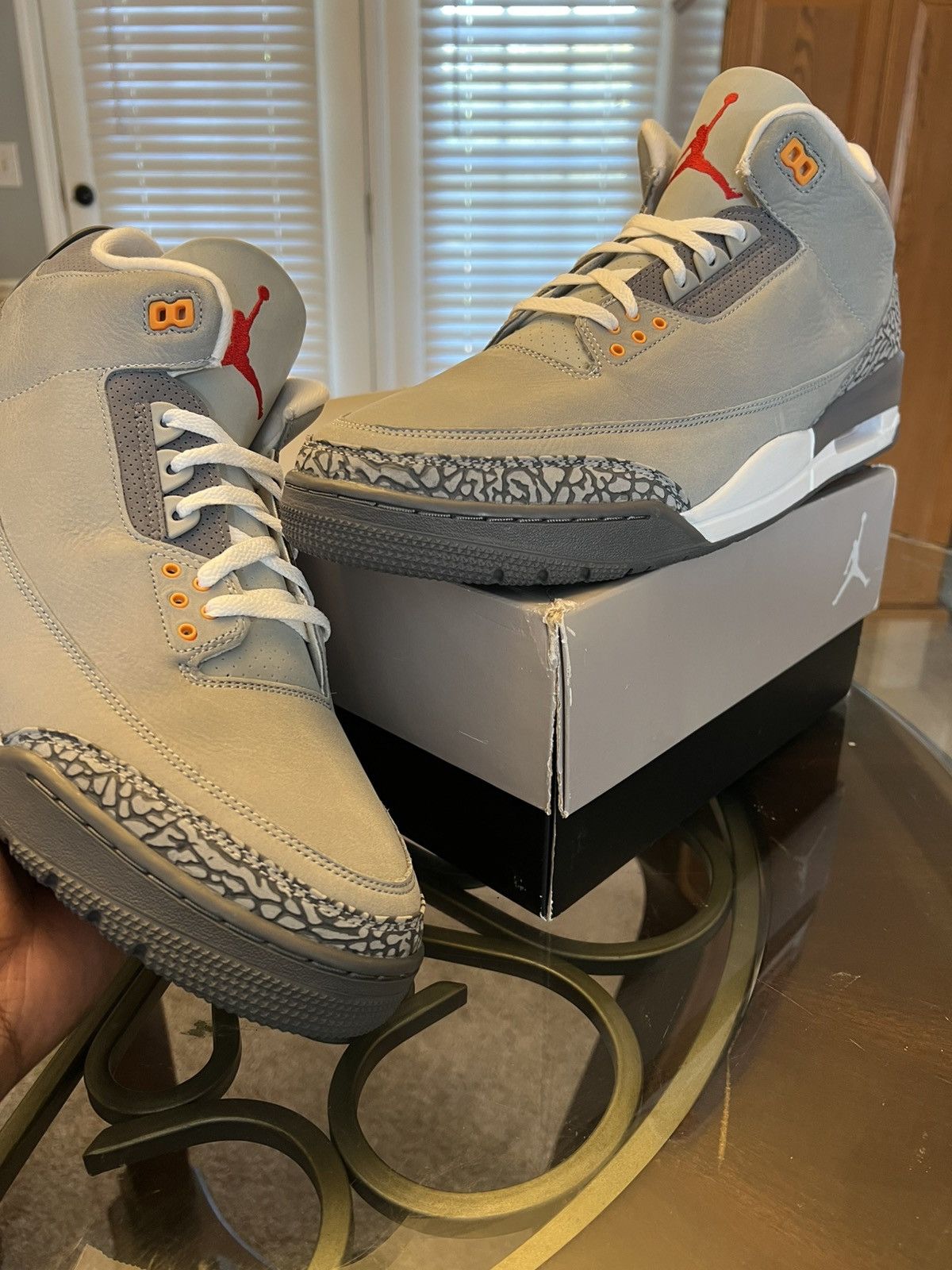 Jordan Brand Jordan 3 Retro Cool Grey 2021 SIZE 18 Size US 15 / EU 48 - 1 Thumbnail