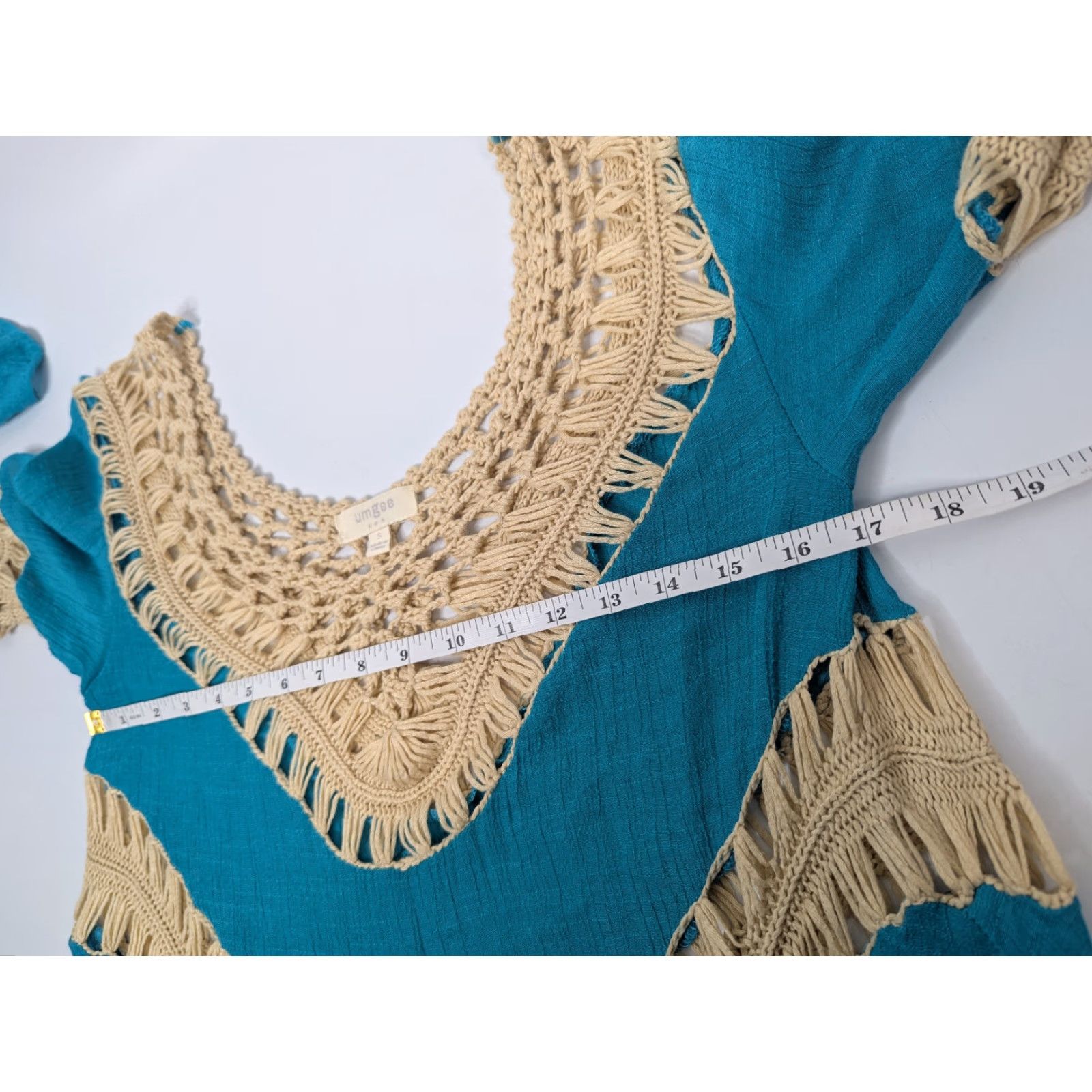 Vintage **UMGEE Turquoise Tunic Croquet Top Size Small** User: UMGEE Turquoise Tunic Croquet Top Size Small Size S / US 4 / IT 40 - 5 Thumbnail