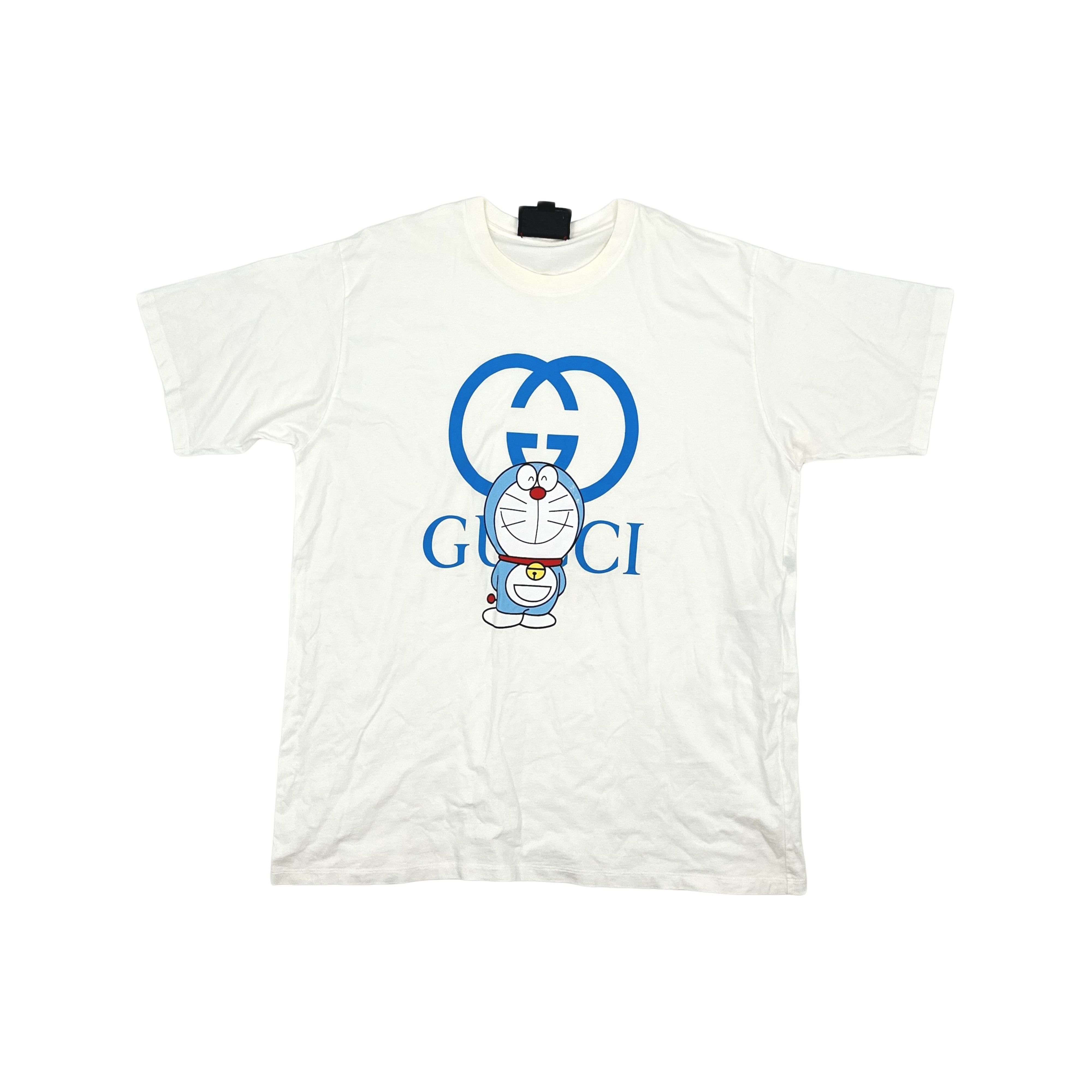 Gucci Gucci x Doraemon Logo Print T-Shirt XXXL Size US XXL / EU 58 / 5 - 1 Thumbnail
