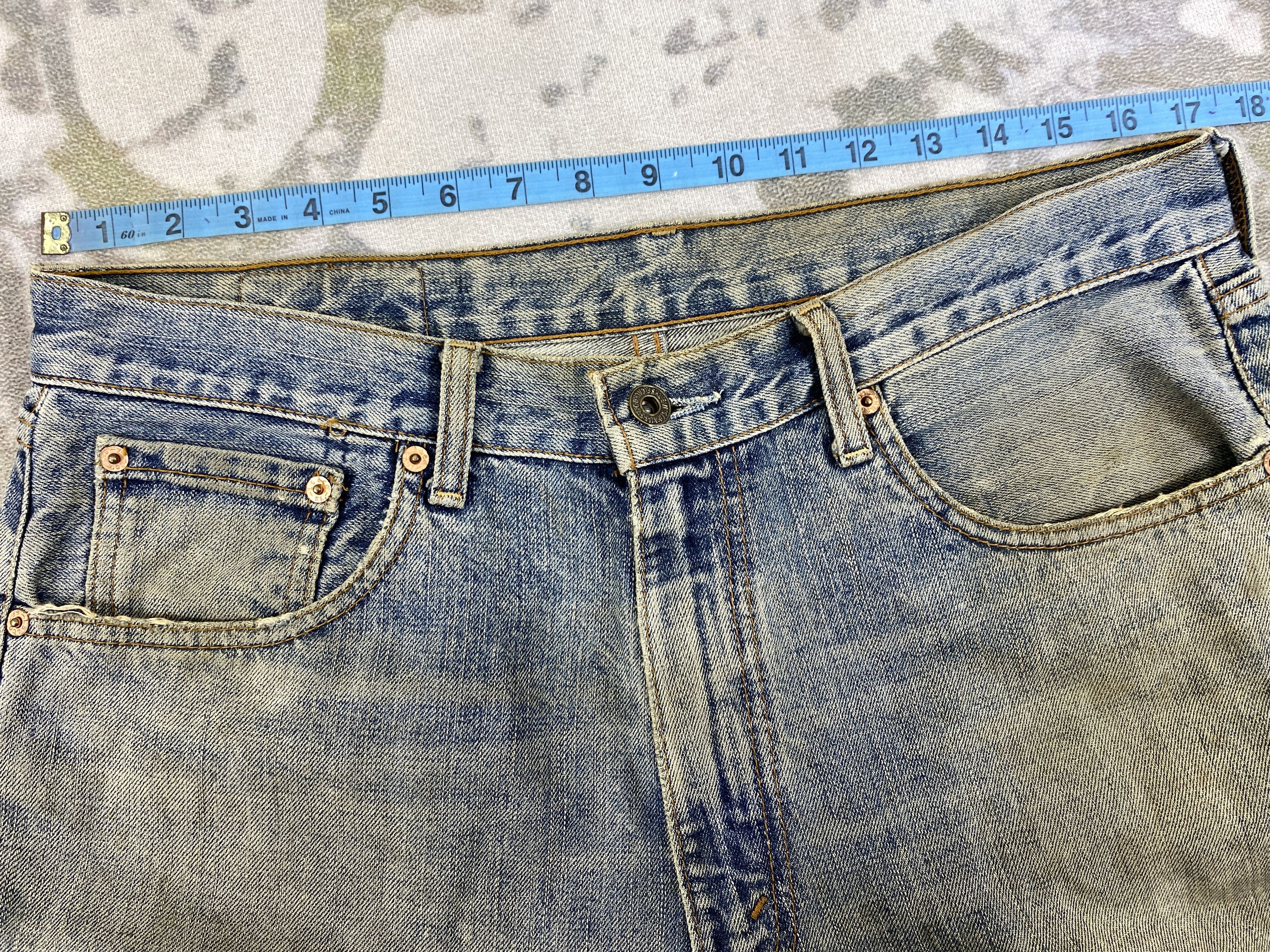 Levi's Dirty Blue Vintage Levi's 503 Jeans 34x27.5 Denim -SJ168 Size US 34 / EU 50 - 5 Thumbnail