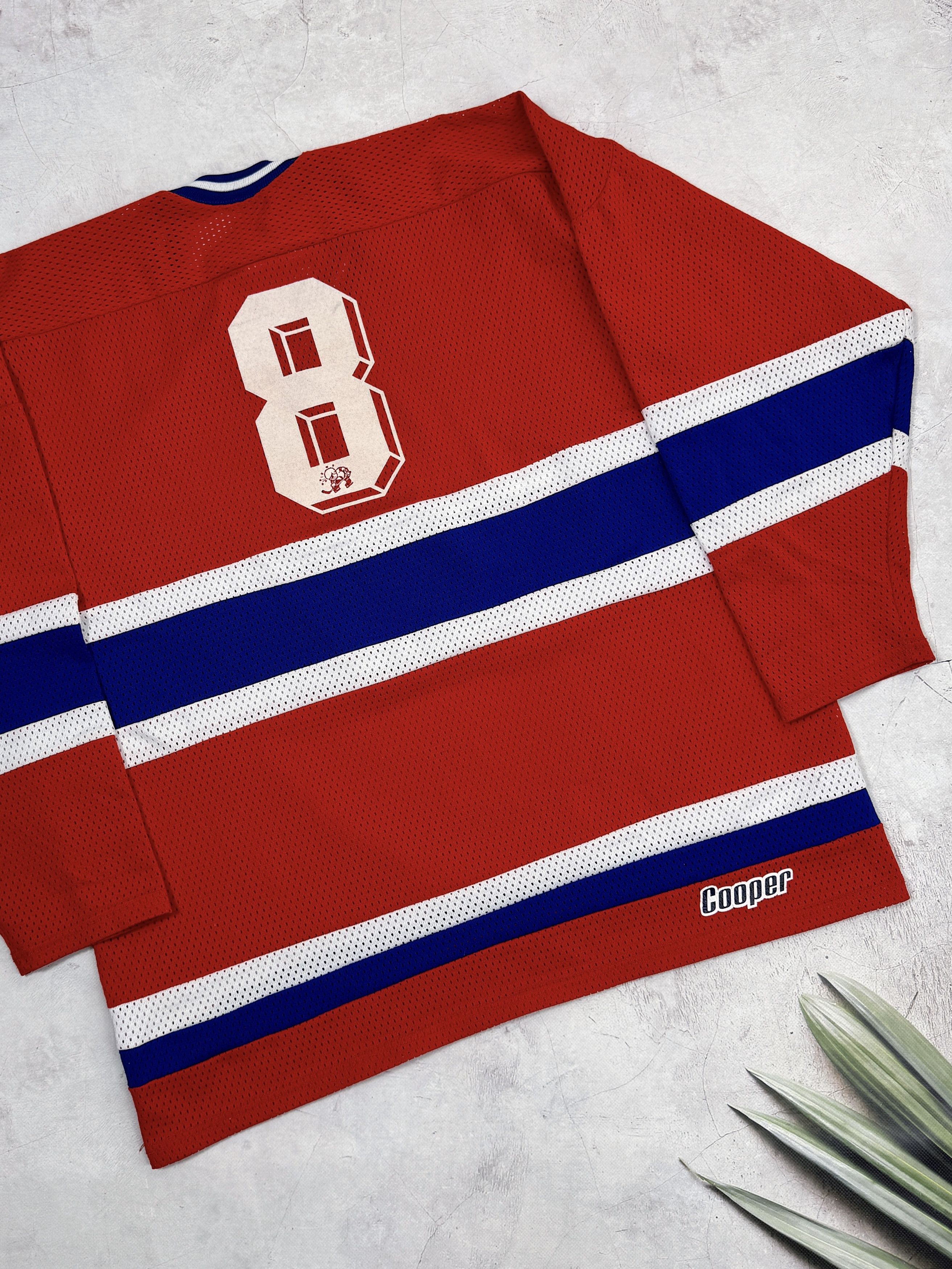 Cooper × NHL Vintage Montreal Canadians Hockey Jersey NHL #8 by Cooper Size US L / EU 52-54 / 3 - 17 Thumbnail