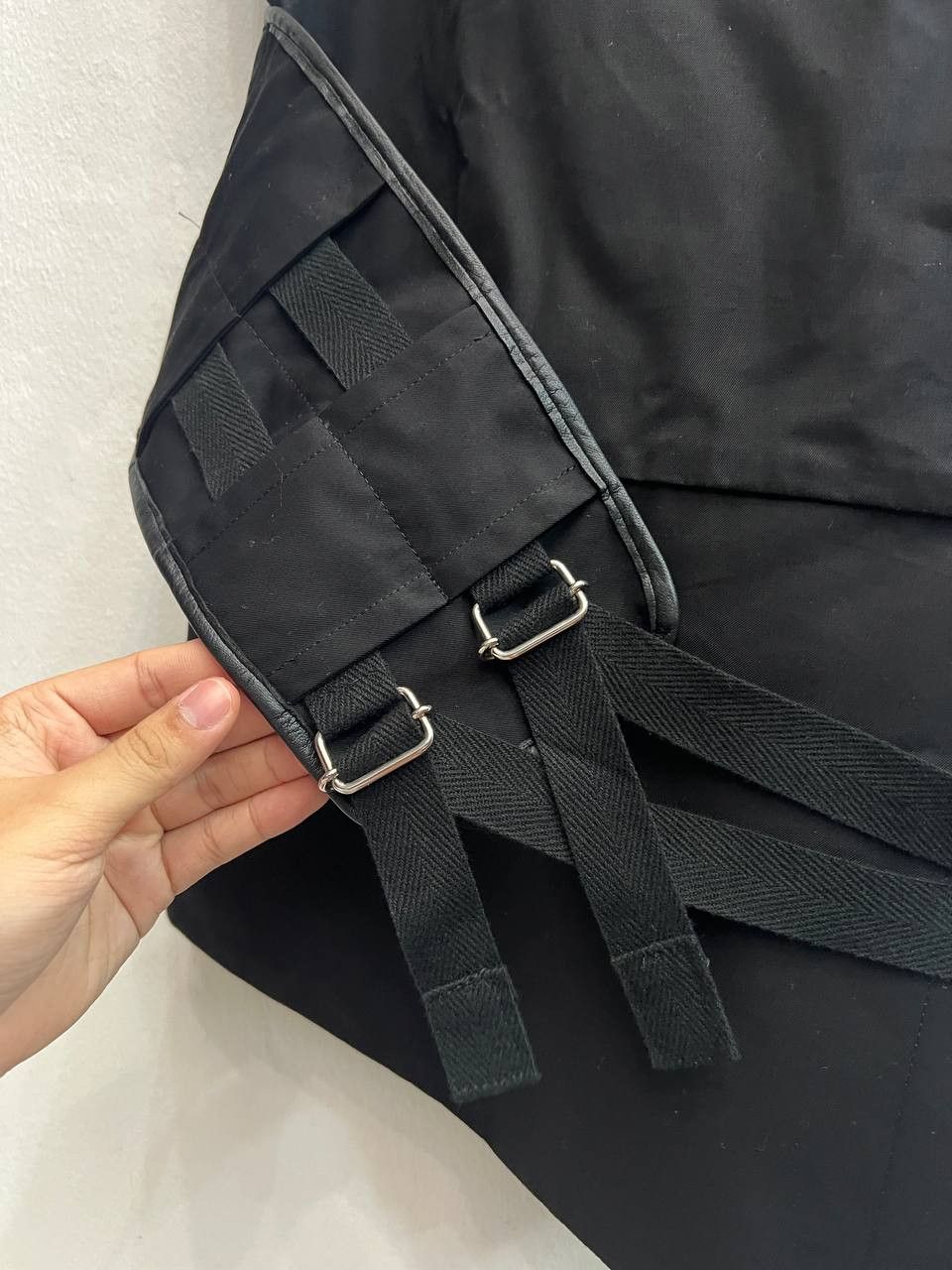 Takahiromiyashita The Soloist. × Undercover AW18 TAKAHIROMIYASHITA TheSoloist Runway Wool Bondage Hood Size ONE SIZE - 9 Thumbnail