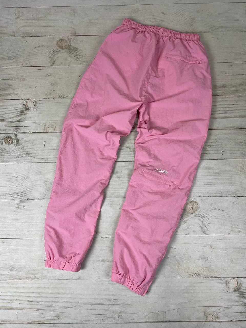 Corteiz Corteiz Alcatraz Big Logo Nylon Pants Joggers Pink