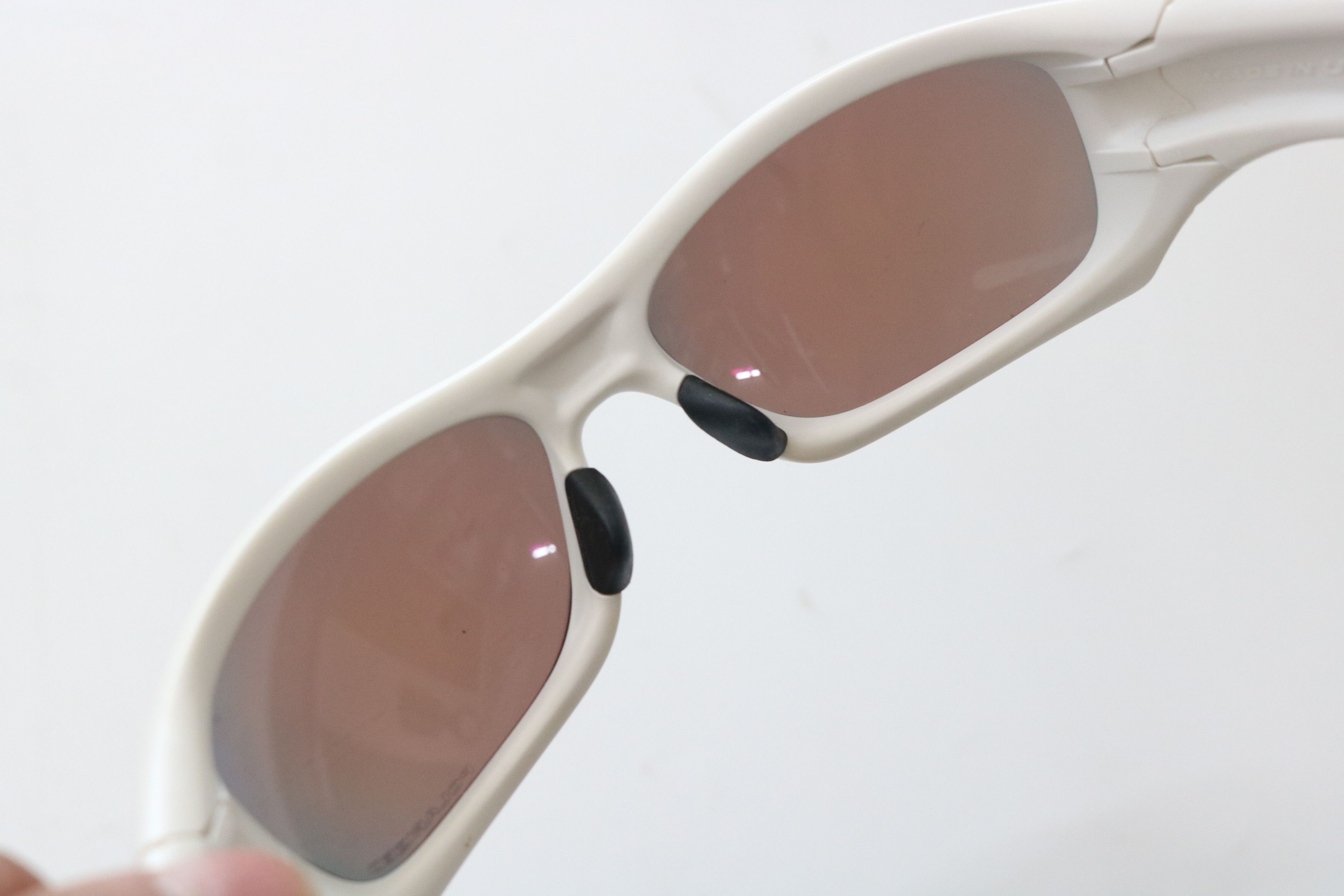 Oakley OAKLEY Pit Bull Matte White / OO Red Iridium Sunglasses Size ONE SIZE - 6 Thumbnail