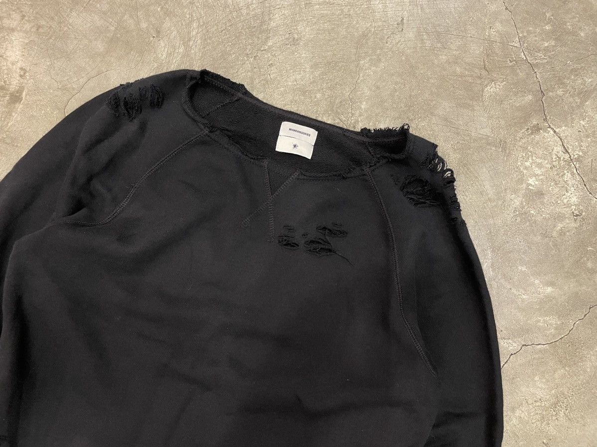 Maison MIHARA YASUHIRO Maison Mihara Yasuhiro Distressed Sweatshirt Size US M / EU 48-50 / 2 - 2 Thumbnail