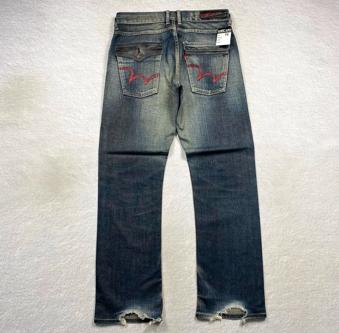 If Six Was Nine Faded flare washed Edwin Jeans Size US 34 / EU 50 - 2 Thumbnail