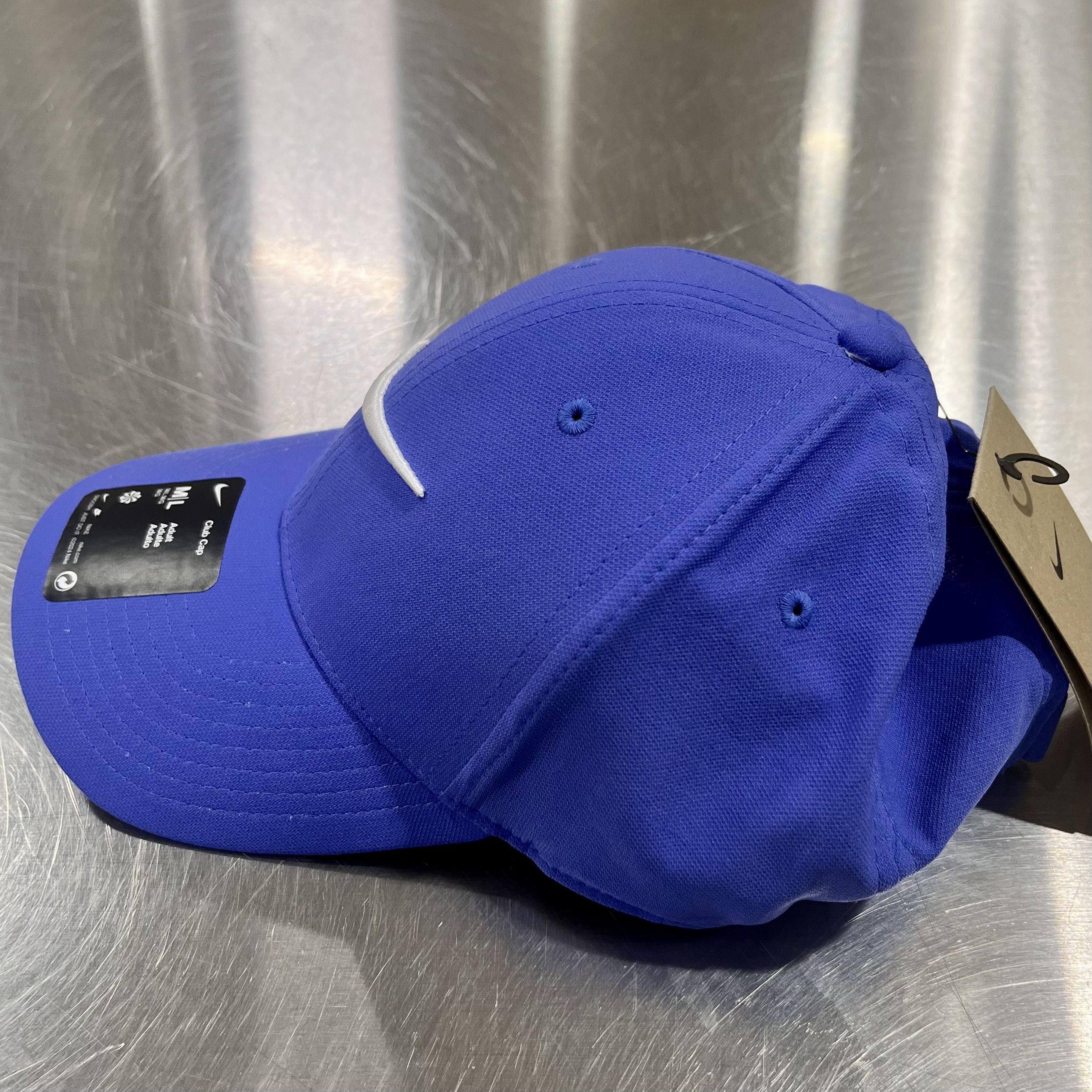 Nike Nike Club Cap Purple Structured Strapback Hat M/L Size ONE SIZE - 2 Thumbnail