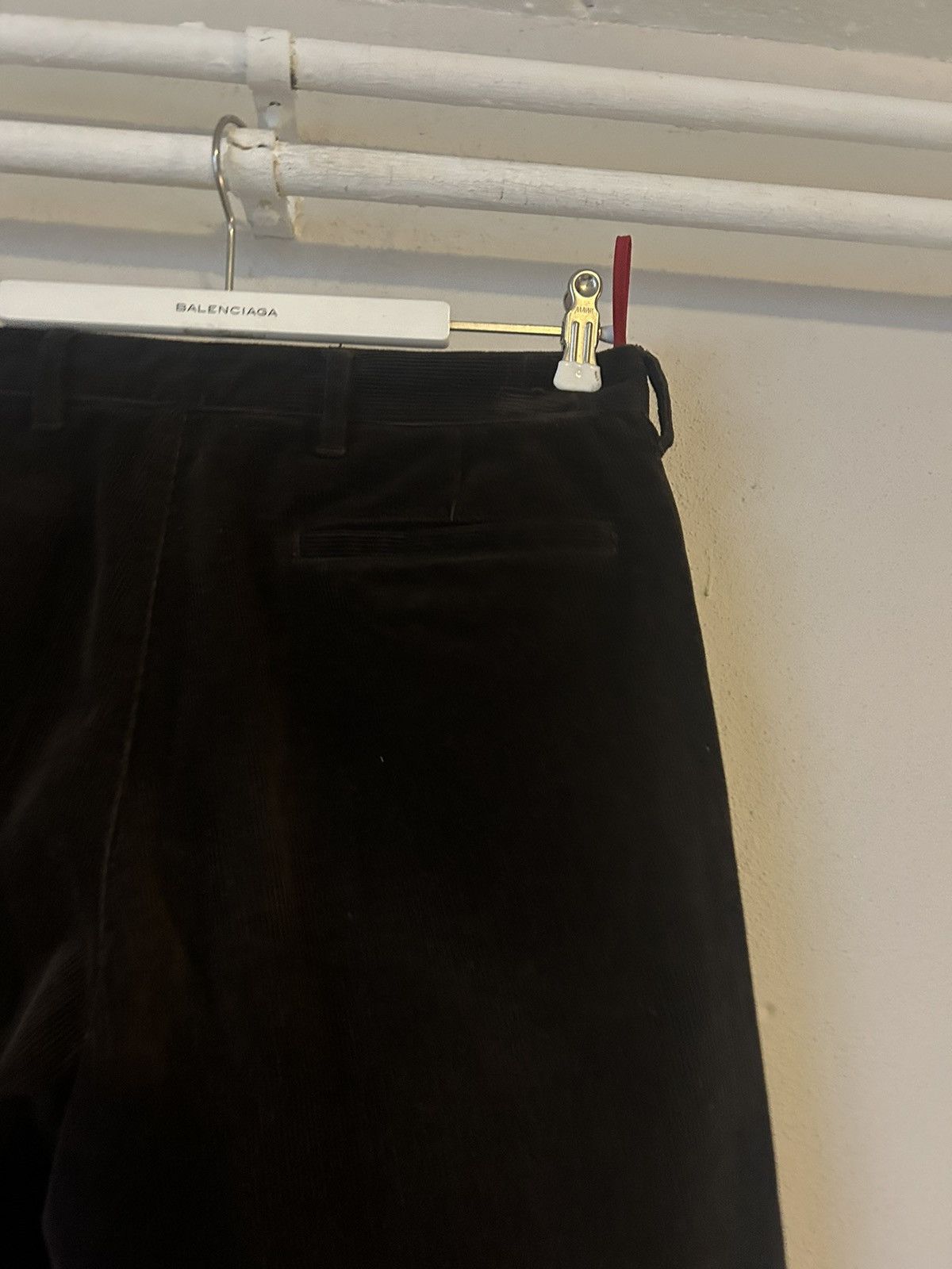 Prada Brown Corduroy Pants with Zipped Leg Openings - Size 48 Size US 32 / EU 48 - 12 Thumbnail