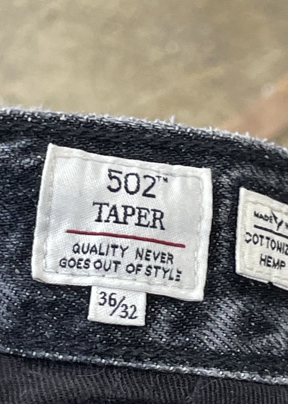 Levi's Levi’s Made In Italy Lot 502 Washed Denim Black Size US 34 / EU 50 - 5 Thumbnail