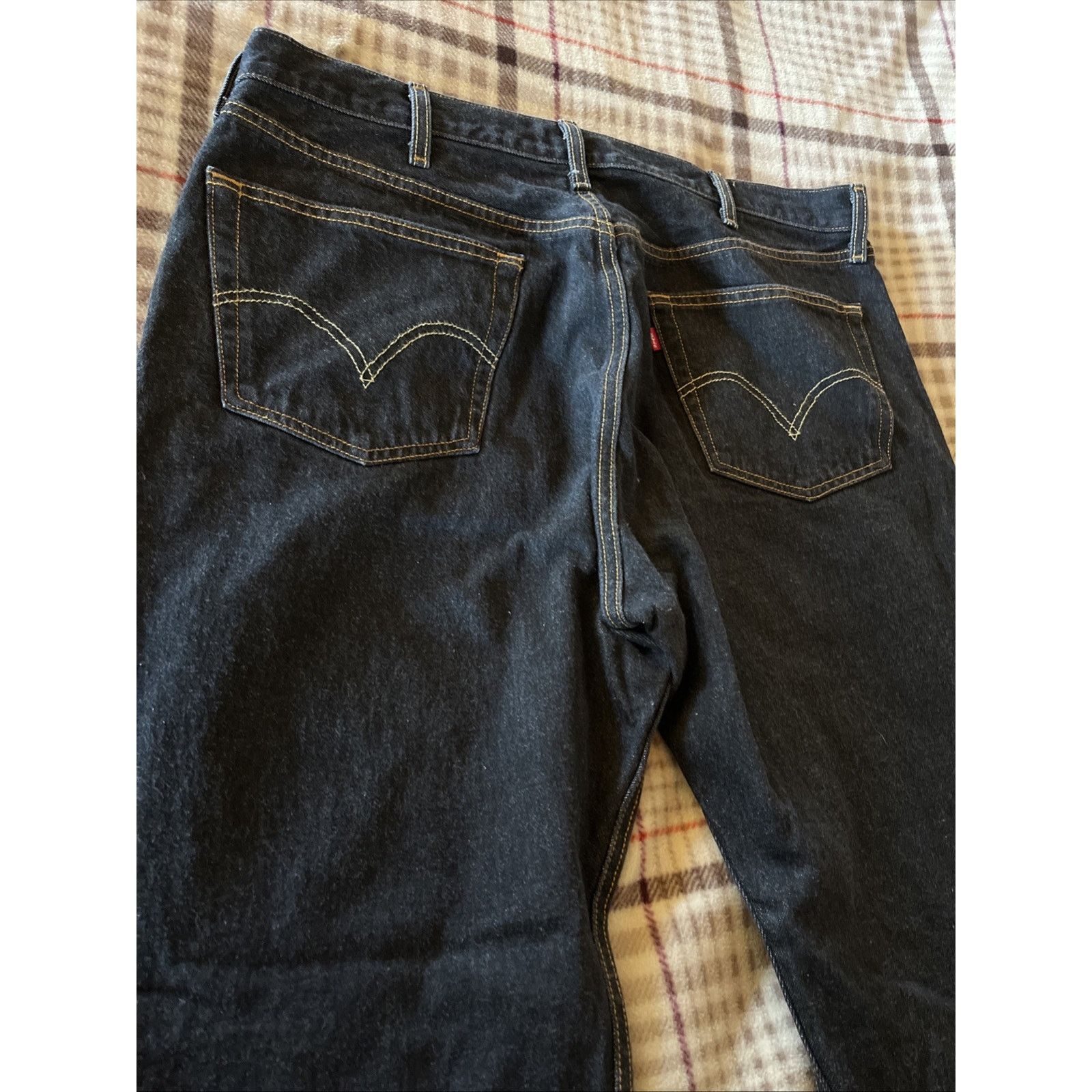 Levi's Levi’s VTG 501 XX Jeans 38x31 Fit Black Denim Button Fly Size US 38 / EU 54 - 13 Thumbnail