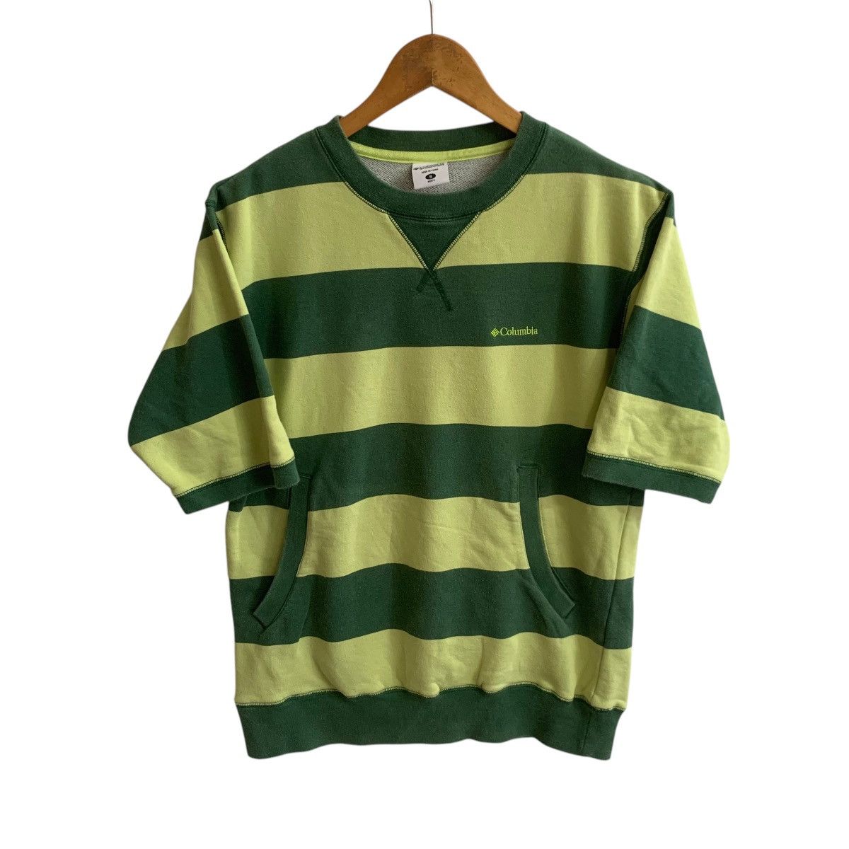 Columbia × Vintage Vintage Columbia Stripe Sweatshirt Rare Small Size Size US S / EU 44-46 / 1 - 1 Thumbnail