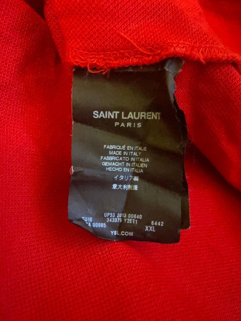 Saint Laurent Paris Saint Laurent Paris Polo shirt 2505-Nextarrow Size US XXL / EU 58 / 5 - 6 Thumbnail
