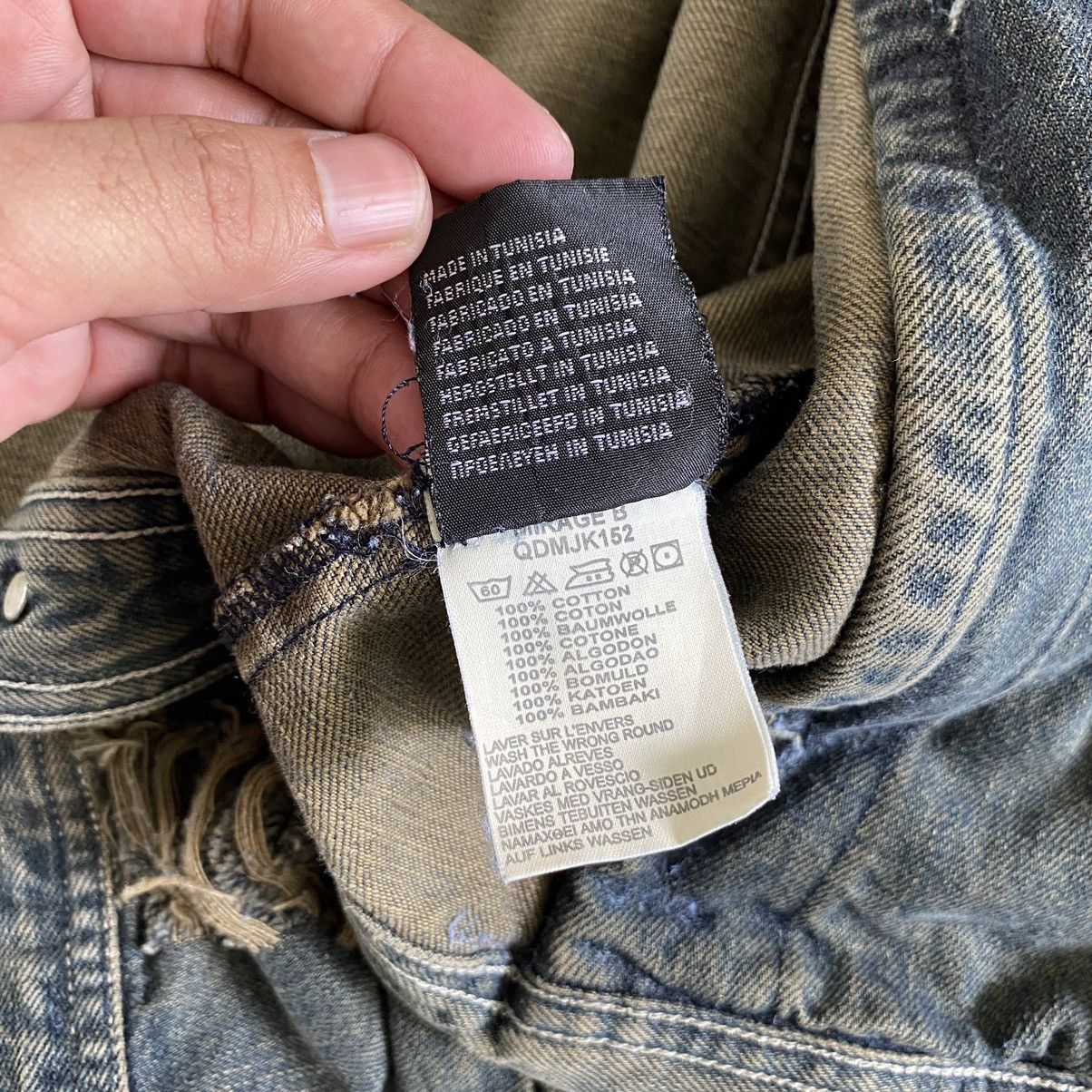 Quicksilver Vintage Quicksilver Distressed Mud Washed Denim Jacket Size US M / EU 48-50 / 2 - 19 Thumbnail