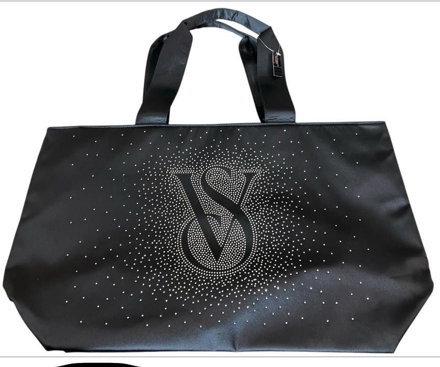 Designer NWT Victoria Secret Bling Tote/Handbag Large Size ONE SIZE - 1 Thumbnail