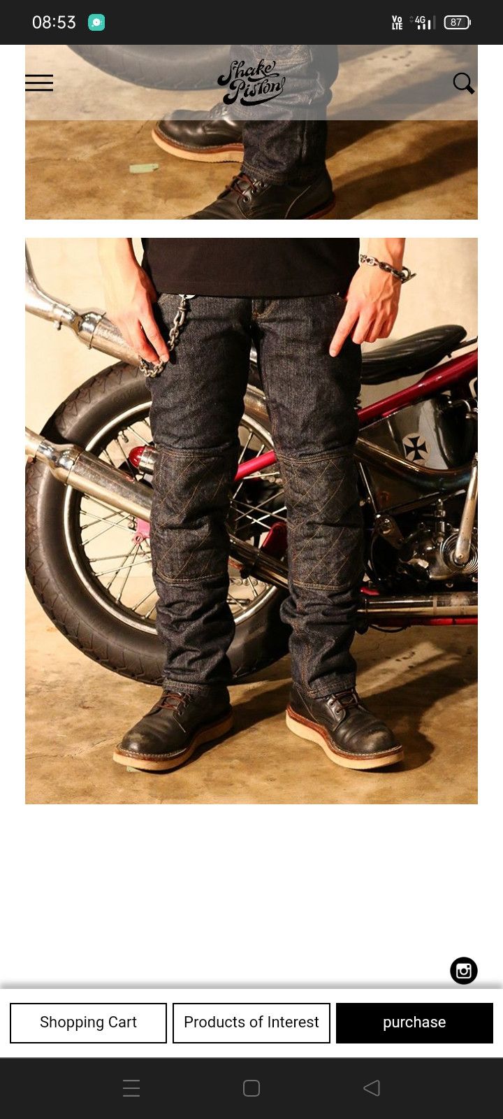 WEST RIDE Vintage Japanese Westride Selvedge Talon Zipper Biker Jeans Size US 28 / EU 44 - 16 Thumbnail