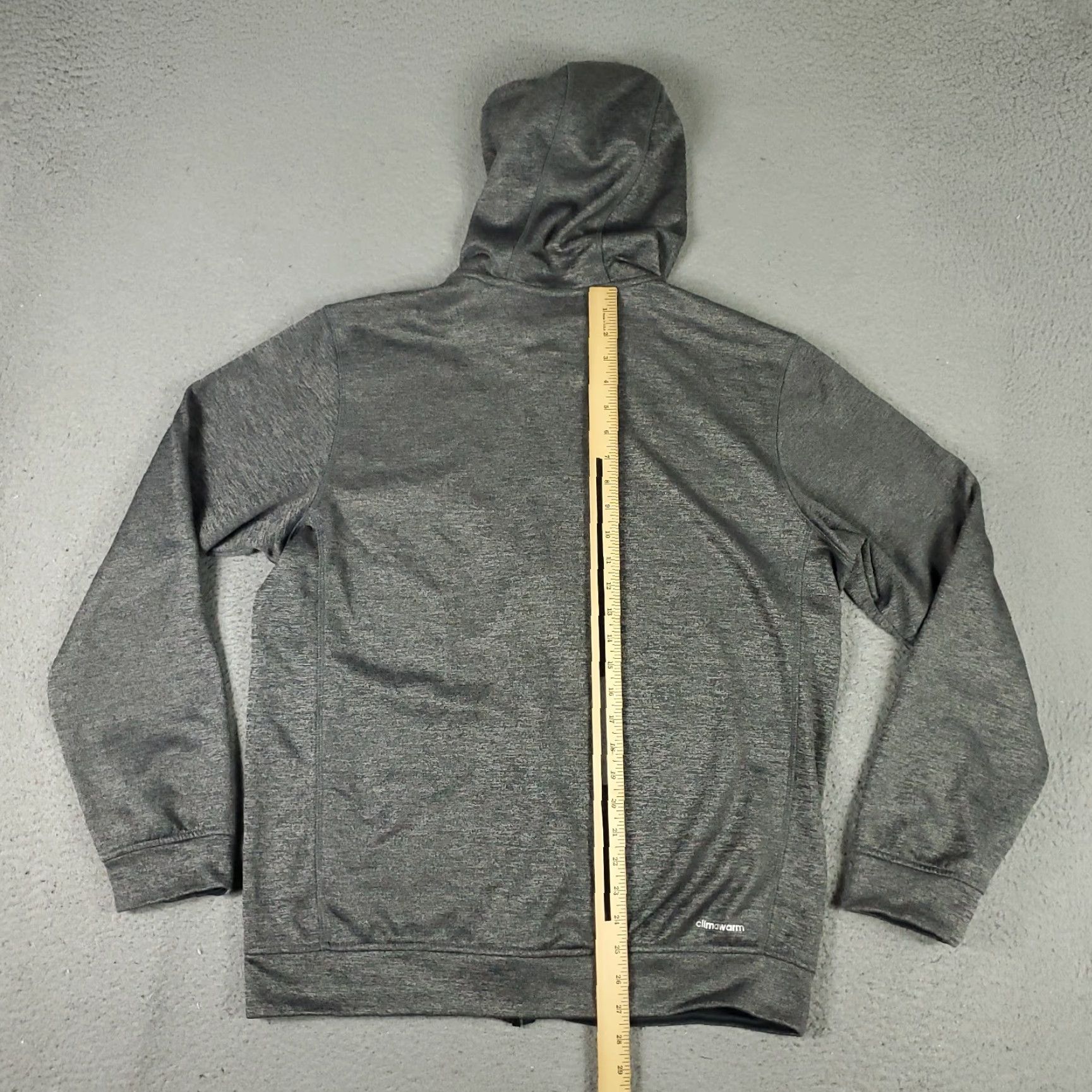 Adidas Adidas Hoodie Size Large Gray Full Zip Up Sweatshirt Mens Size US L / EU 52-54 / 3 - 6 Thumbnail