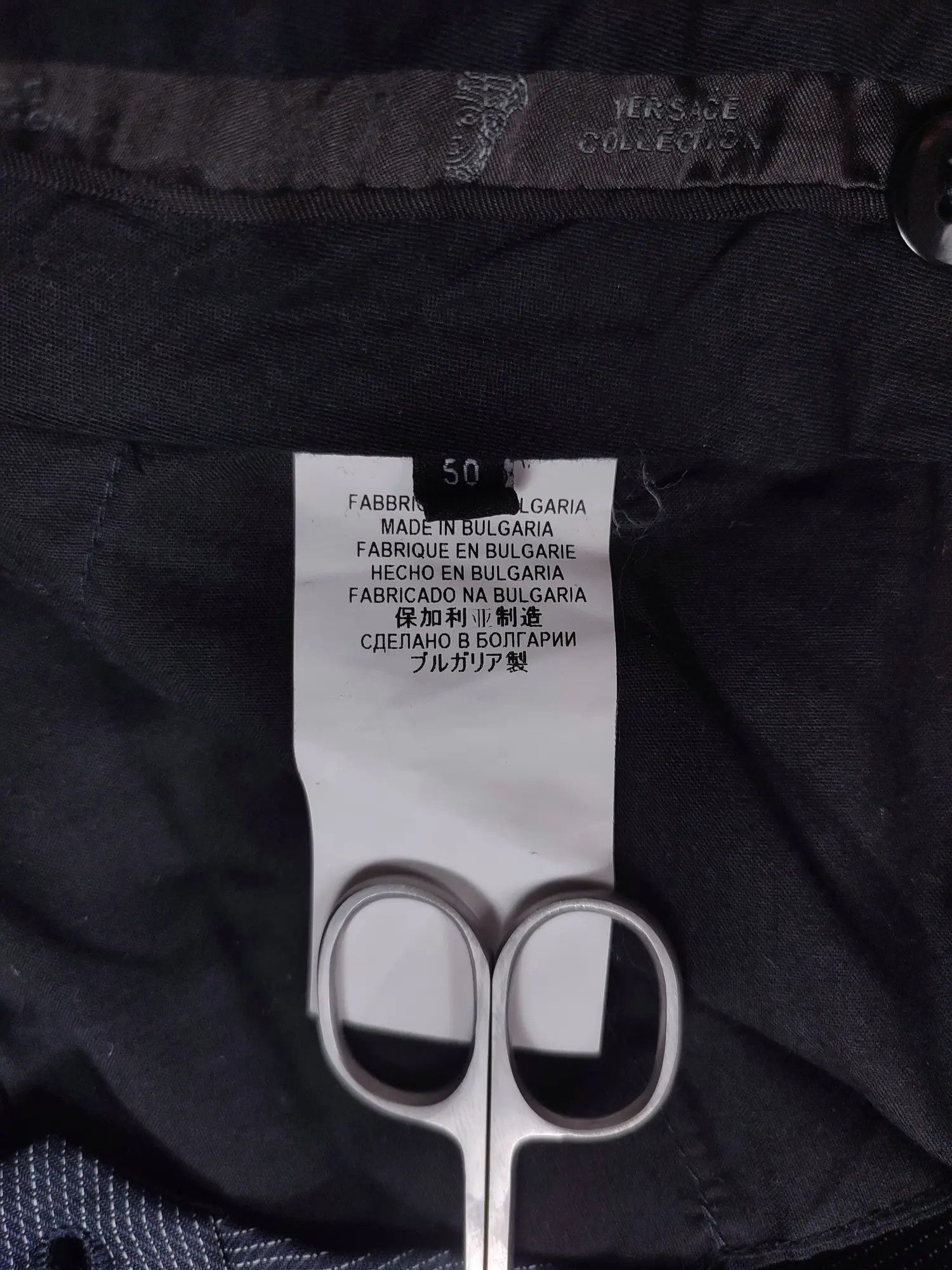 Versace Versace Collection Wool Dotted Trousers Pants Size US 32 / EU 48 - 12 Thumbnail