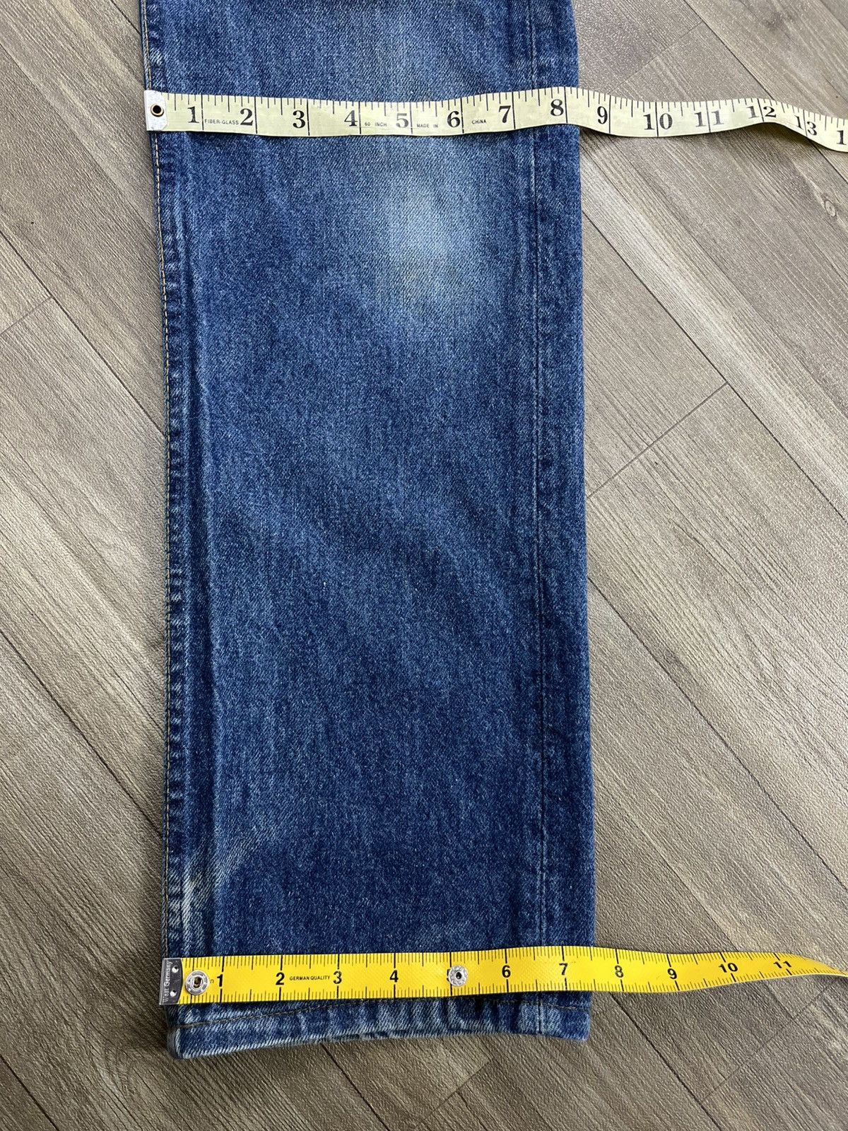 Levi's Vintage Clothing 🇺🇸1990s Vintage Levis 501XX 30x36 Straight Leg Blue Jeans Size US 30 / EU 46 - 19 Thumbnail