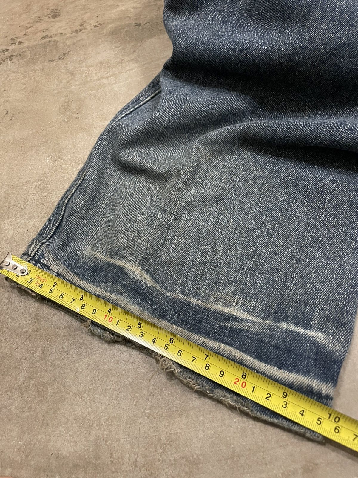 Designer × Karl Kani Karl Kani Baggy Studded Jeans Distressed Denim Size US 38 / EU 54 - 18 Thumbnail