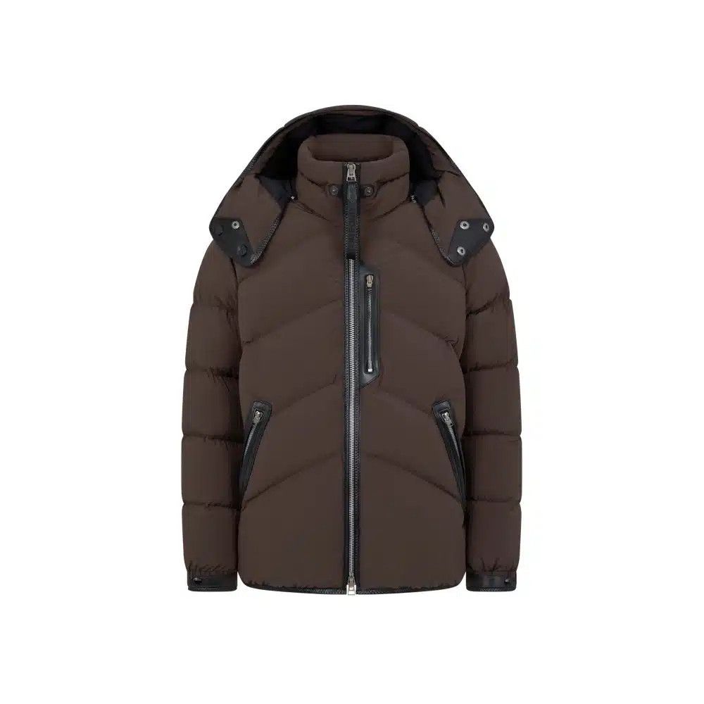 Tom Ford o1loc1c1125 OJD001 Down Jacket in Brown Size US XXL / EU 58 / 5 - 1 Thumbnail
