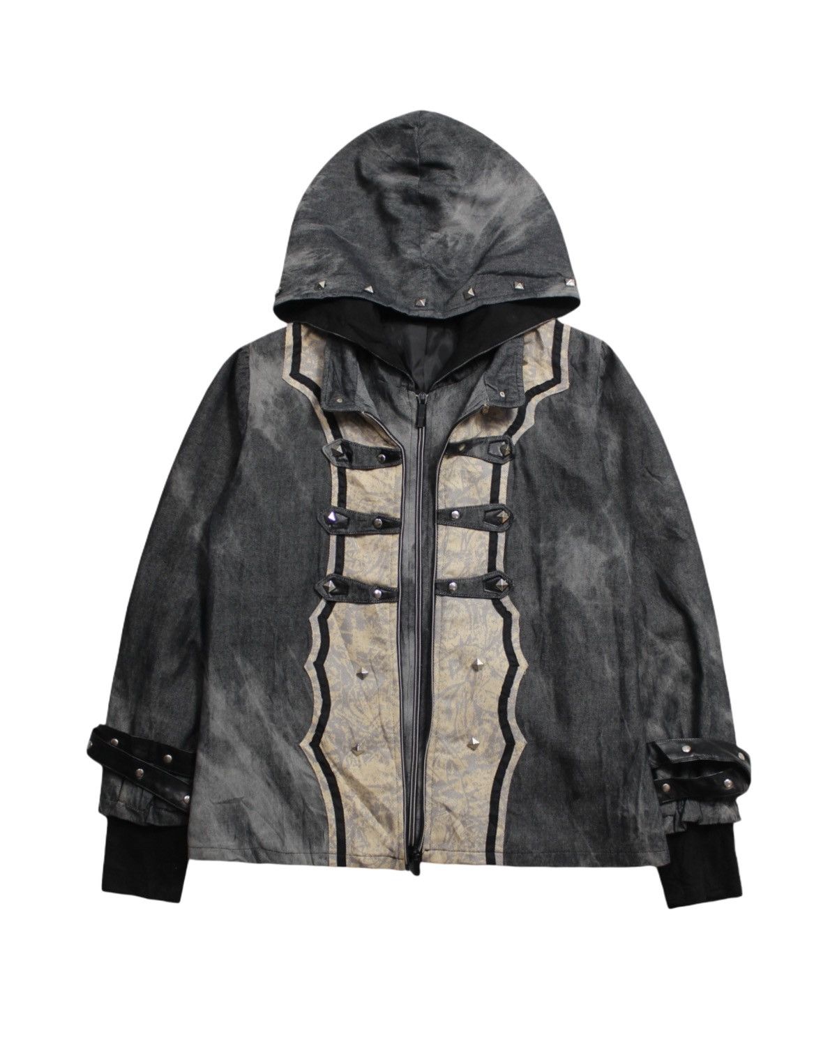 Japanese Brand 2000S JAPANESE BRAND DOUBLE LAYERED HOODED JACKET Size US M / EU 48-50 / 2 - 1 Thumbnail