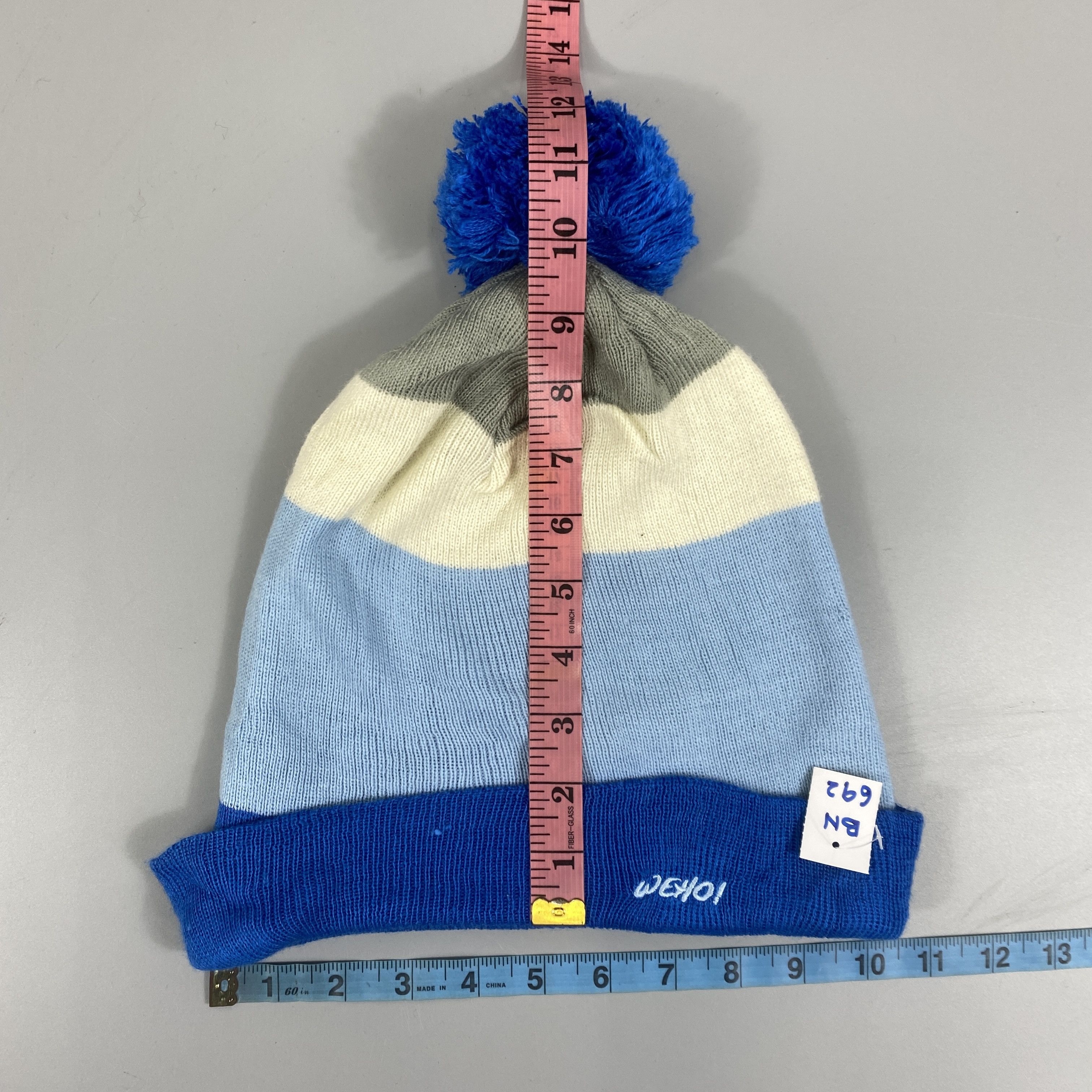 Japanese Brand Knitted Hat With Pompom -BN692 Size ONE SIZE - 5 Thumbnail