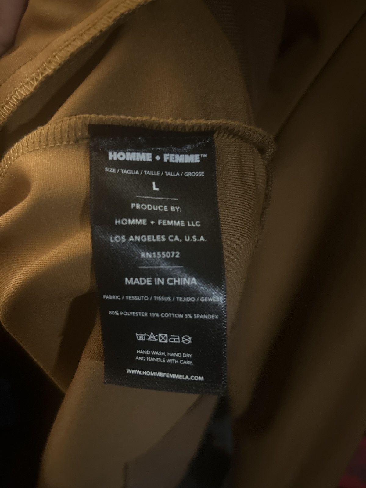 Homme + Femme La Homme + Femme Trademark Track Jacket Size US L / EU 52-54 / 3 - 4 Thumbnail