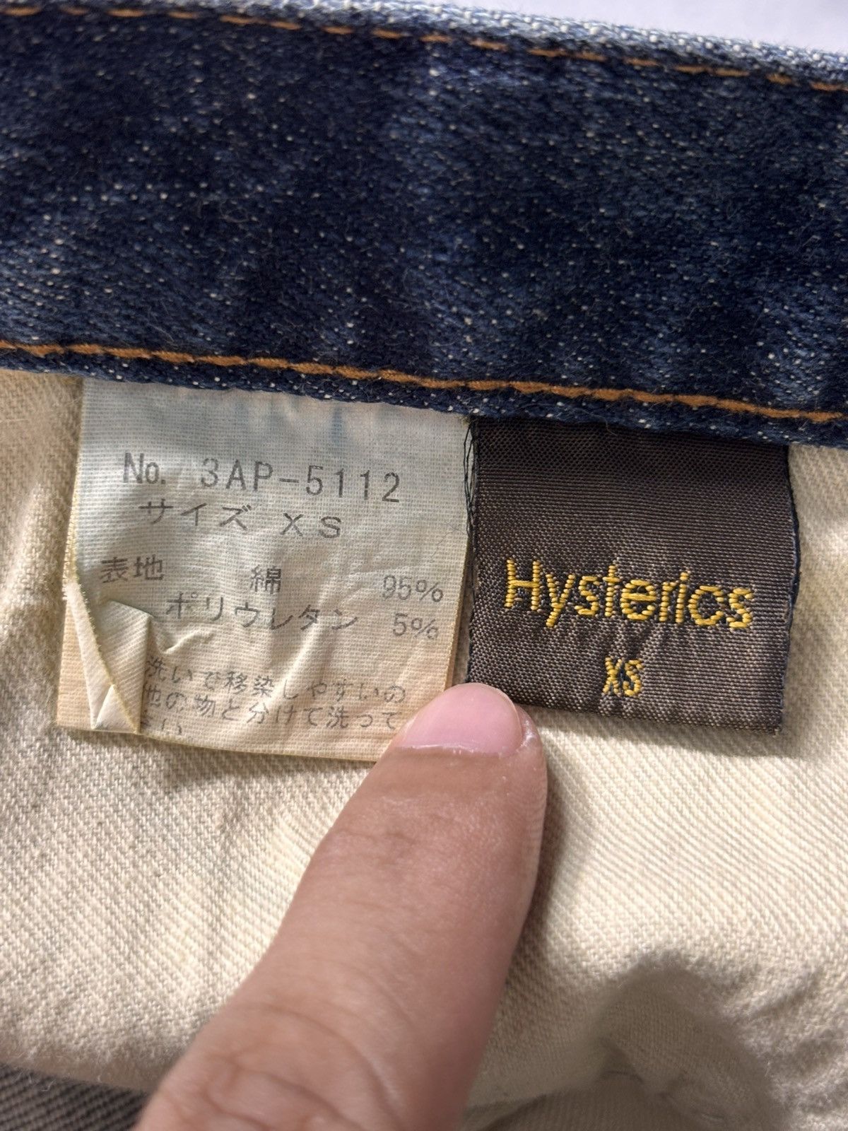 Hysteric Glamour Hysteric Glamour Rock Star w/stud distressed jeans Size 30" / US 8 / IT 44 - 2 Thumbnail