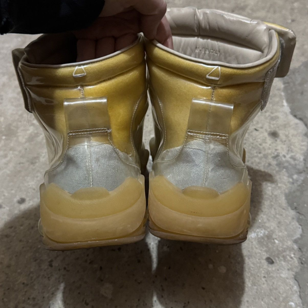 Maison Margiela Maison Margiela Future new transparent “x-ray” rare sneakers Size US 11 / EU 44 - 15 Thumbnail
