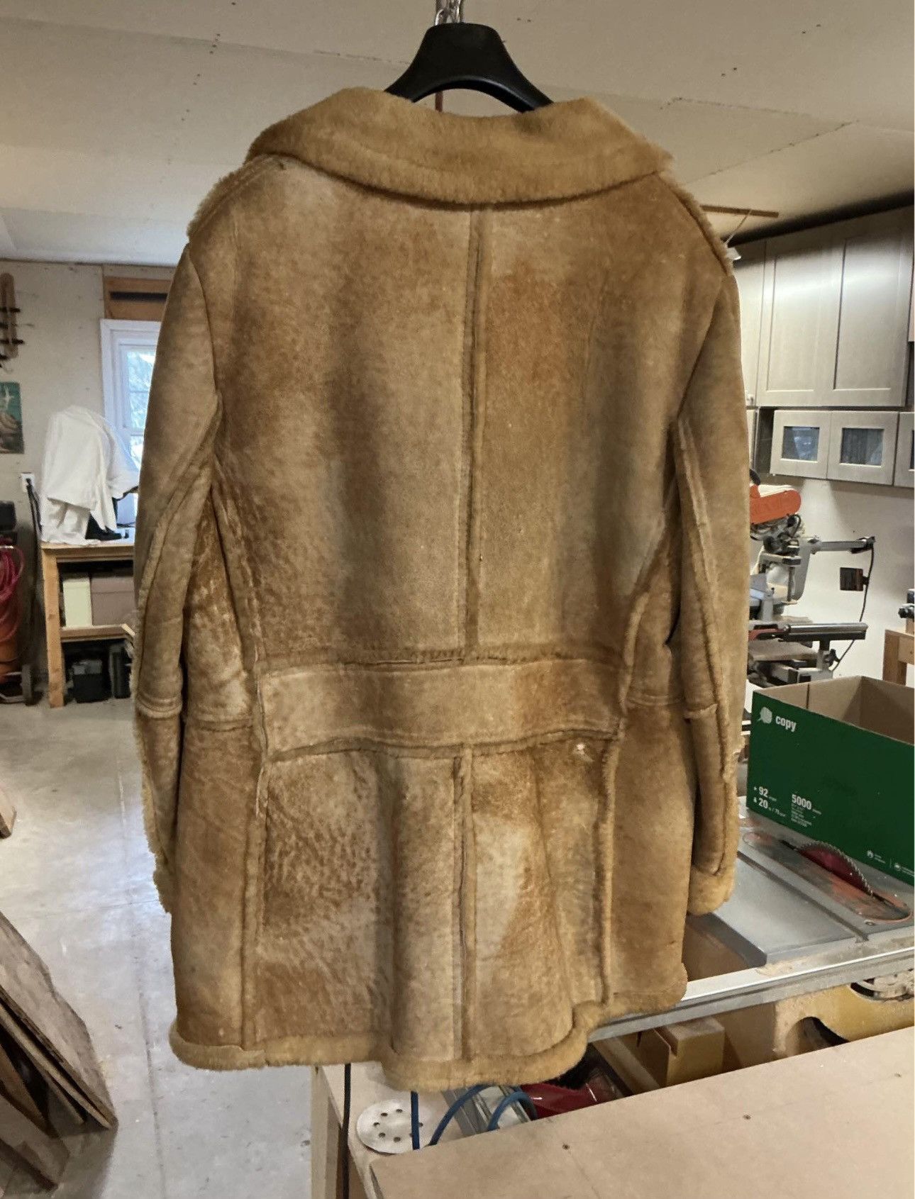 Vintage Vintage Marlboro Man Sheepskin Shearling Leather Jacket Size US XL / EU 56 / 4 - 5 Thumbnail