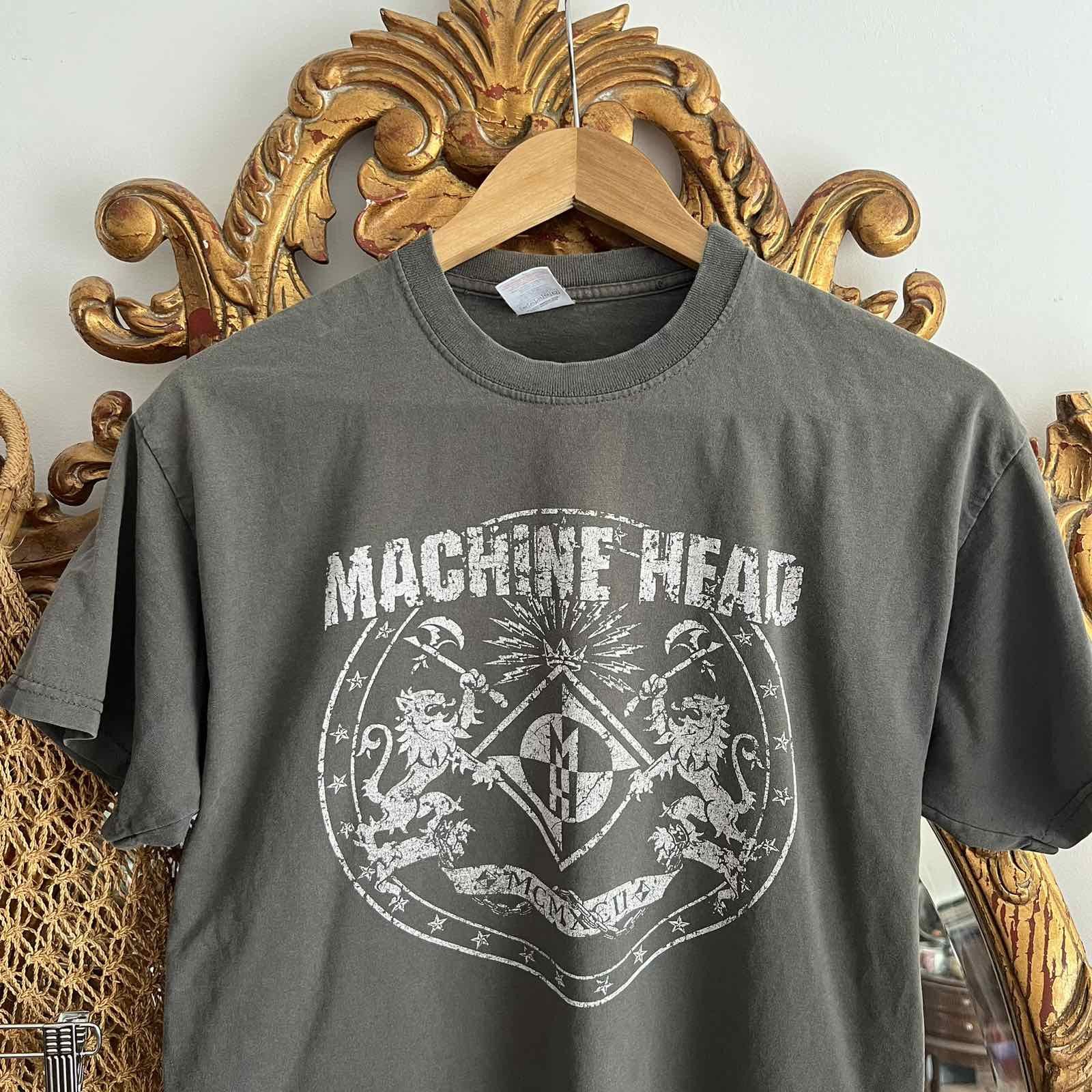 Band Tees × Vintage Vintage 90s Machine Head Tee t shirt Sz M Size US M / EU 48-50 / 2 - 4 Thumbnail