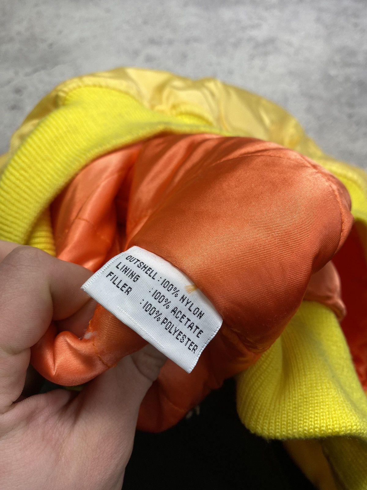 Alpha Industries 🇺🇸 Vintage Bomber Flight Jacket Washington Post USA Size US M / EU 48-50 / 2 - 23 Thumbnail