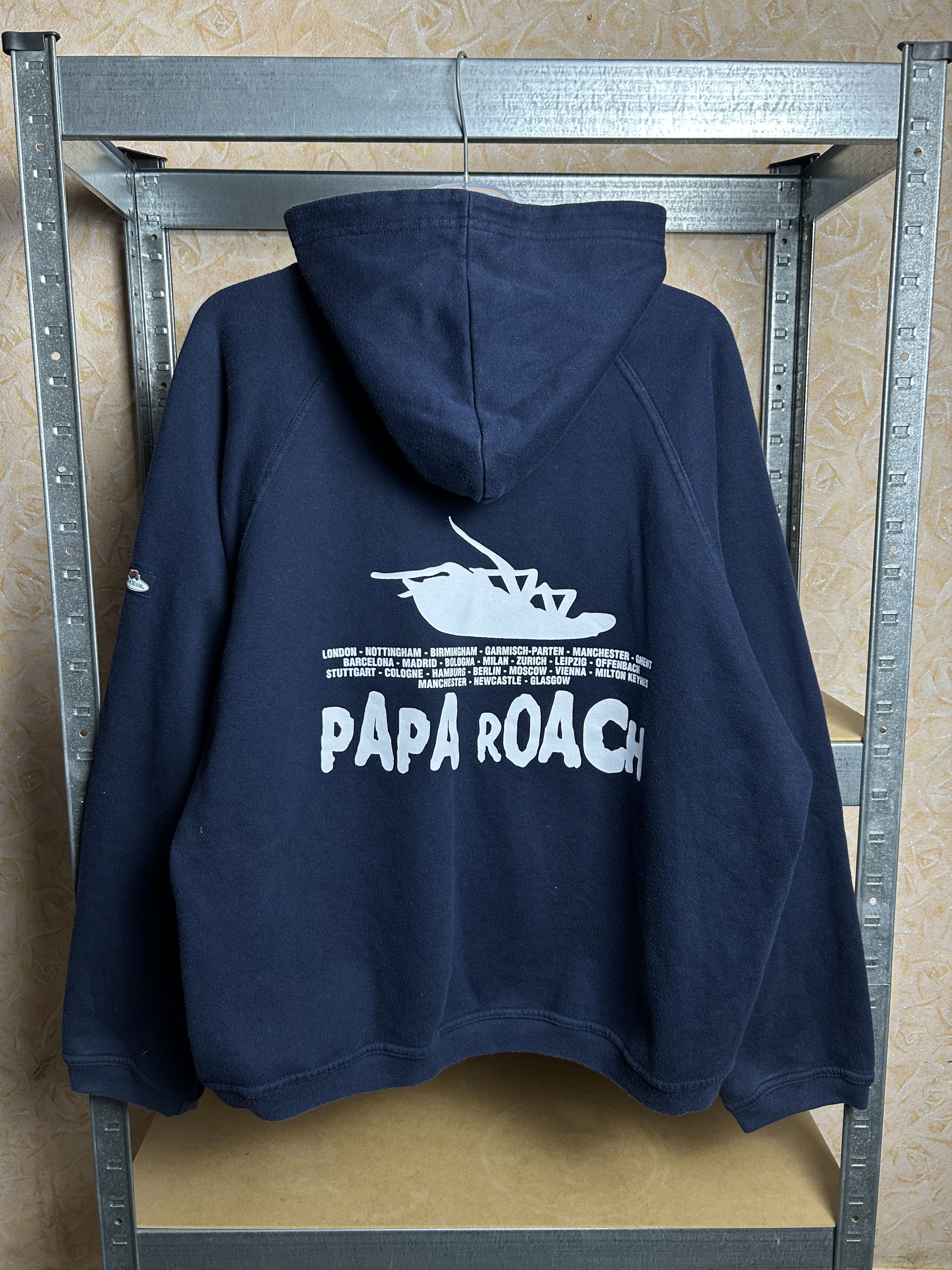 Band Tees Vintage 2000 Papa Roach Infest Rock Band Hoodie Size US XL / EU 56 / 4 - 2 Thumbnail