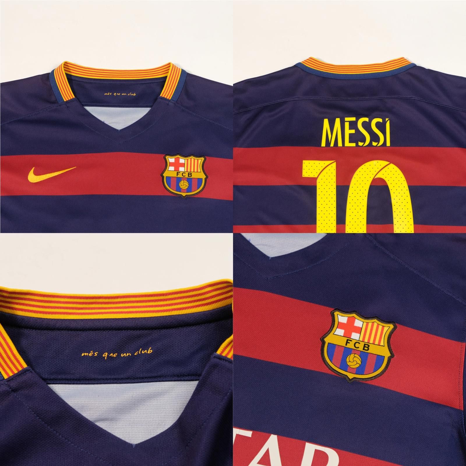 Nike 2015/16 Barcelona Home Shirt Messi Nike (S/M) Size US S / EU 44-46 / 1 - 5 Thumbnail