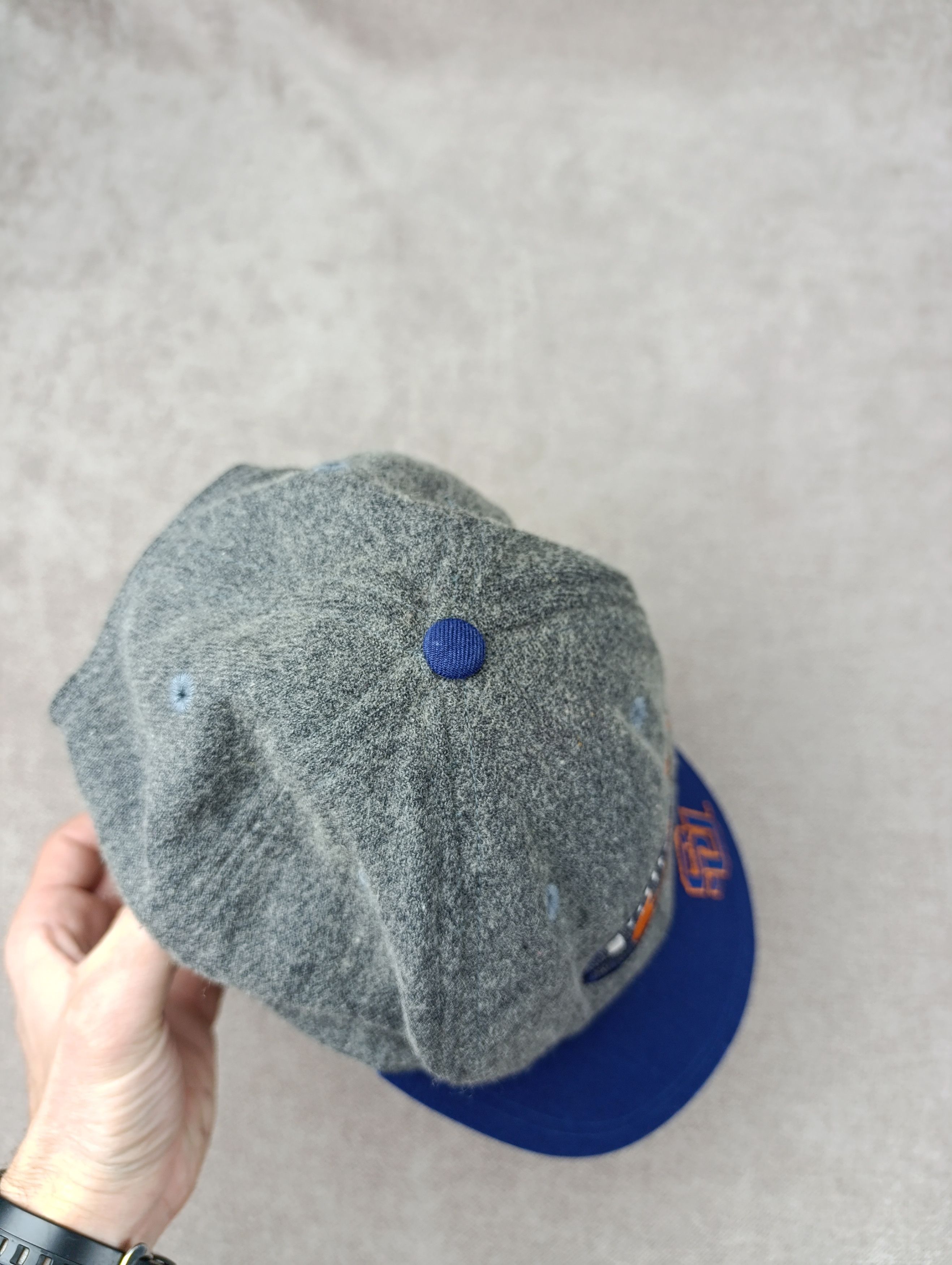 Nike Vintage 90s Jahre Nike Syracuse Team Sport SELTEN wool cap Size ONE SIZE - 6 Thumbnail