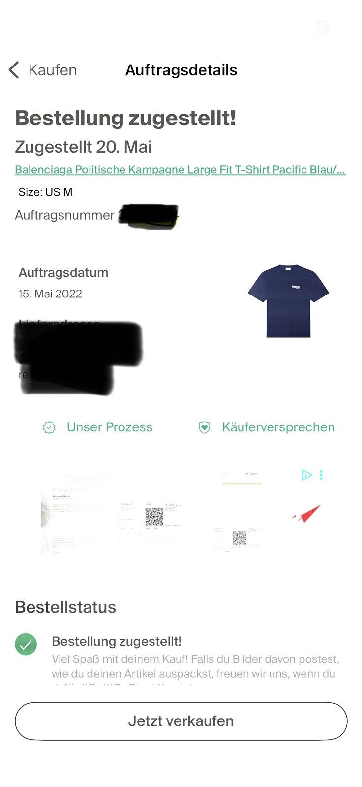 Balenciaga Balenciaga political campaign Tshirt pacitic blue M Size US M / EU 48-50 / 2 - 7 Thumbnail