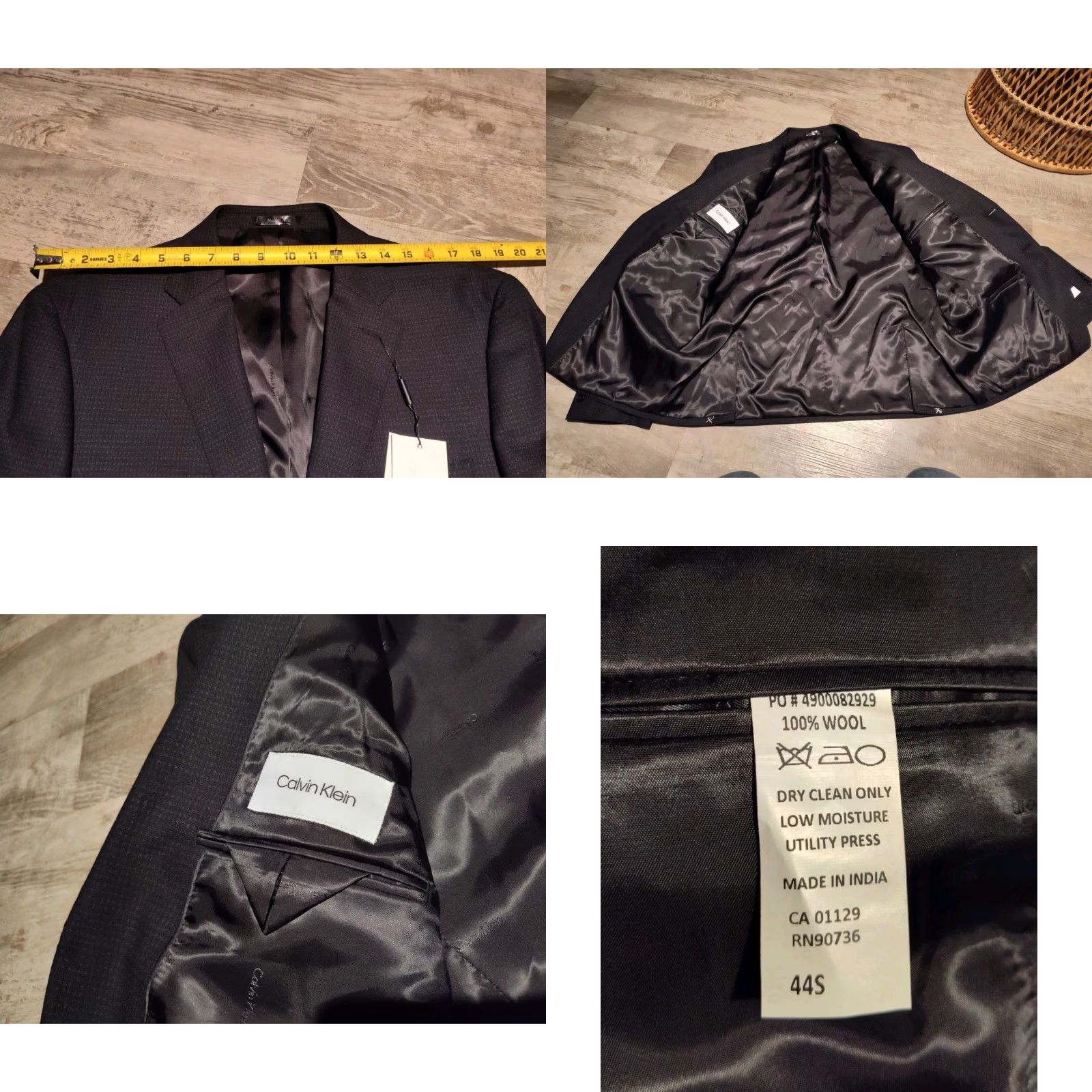 Calvin Klein Calvin Klein Blazer Shirt? Size 44R - 9 Thumbnail