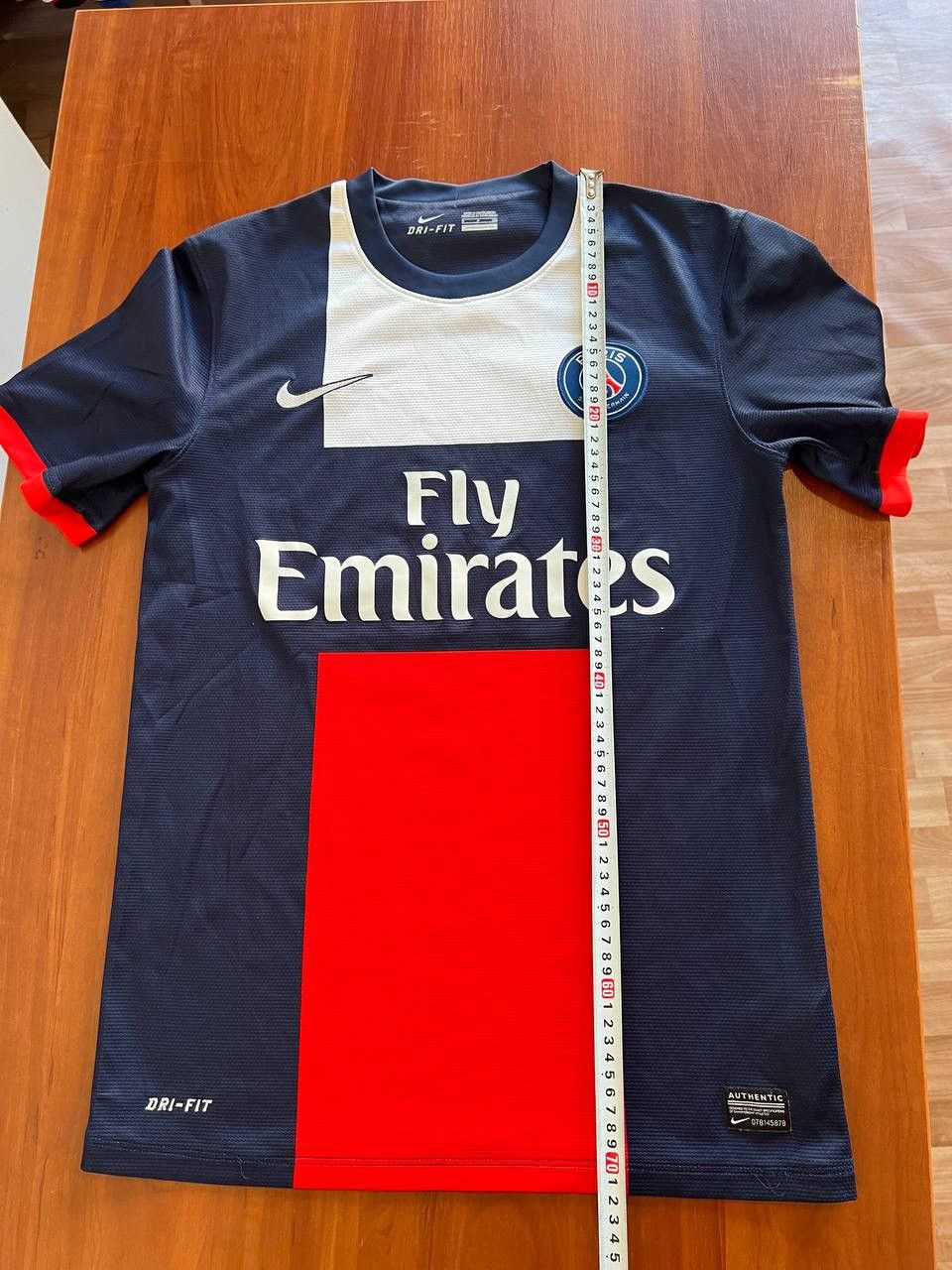 Nike 2013/14 PSG PARIS SAINT GERMAIN HOME SOCCER JERSEY SHIRT S Size US S / EU 44-46 / 1 - 17 Thumbnail