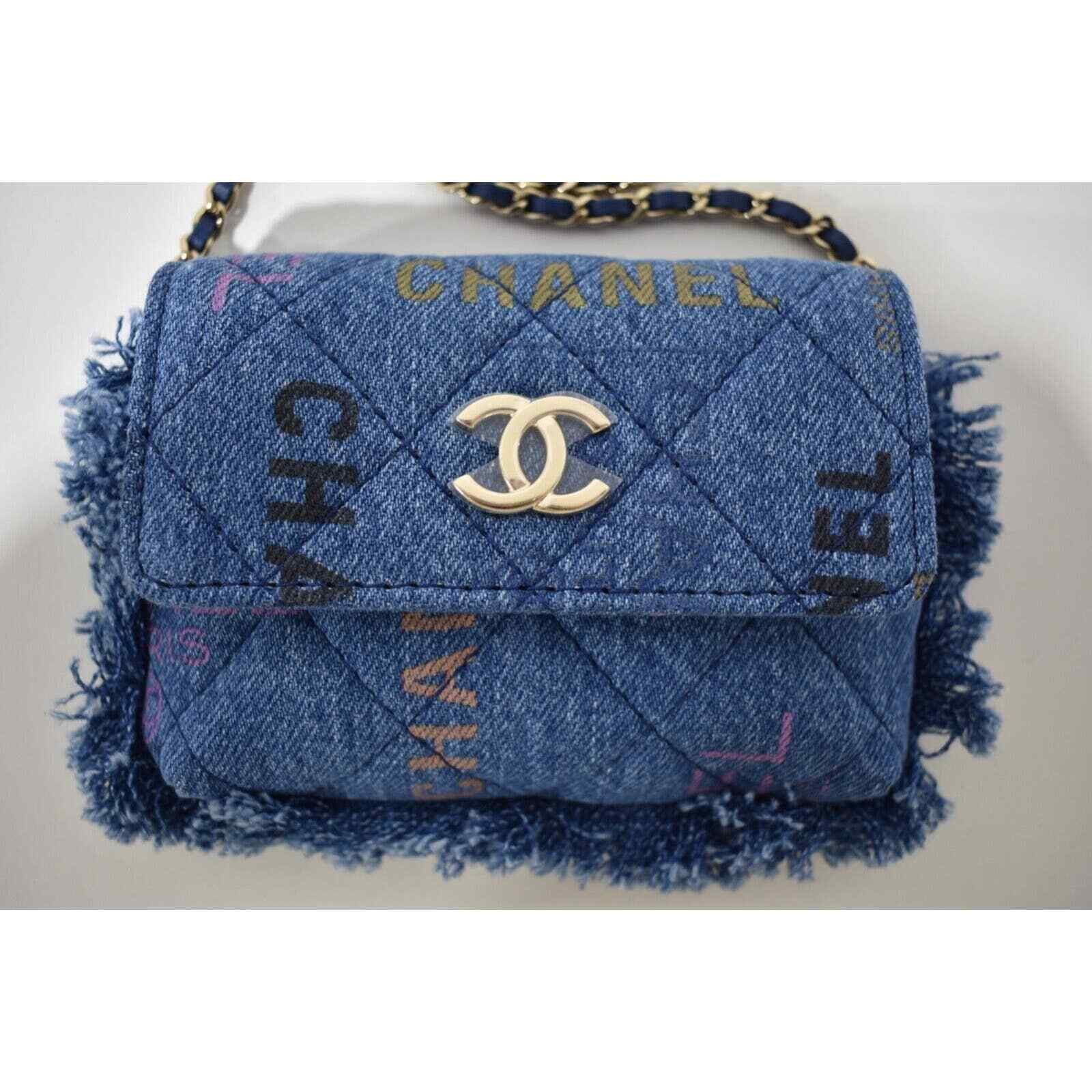 Chanel Chanel Graffiti Shoulder Crossbody Clutch Credit Card Bag Size ONE SIZE - 6 Thumbnail