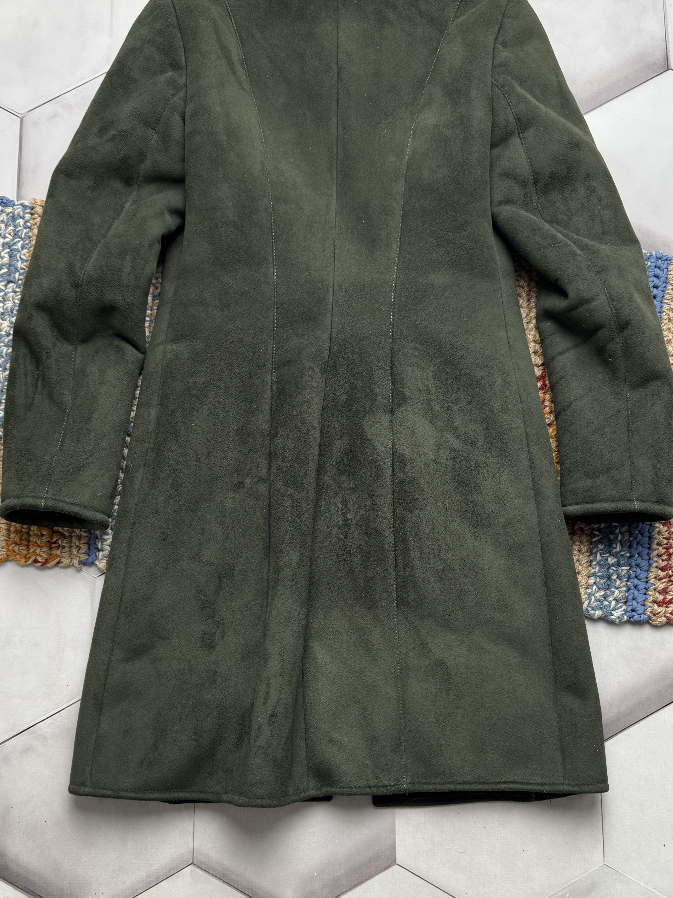 Vintage Vintage Faux Sheepskin Coat With Real Fur Details (E4) Size S / US 4 / IT 40 - 11 Thumbnail