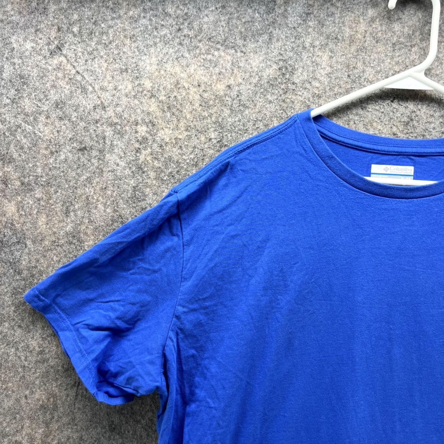 Vintage Columbia Shirt Men XL Blue Casual Tee PFG Fishing Gear Cotton Logo Short Sleeve Crew Neck T-Shirt Size US XL / EU 56 / 4 - 3 Thumbnail
