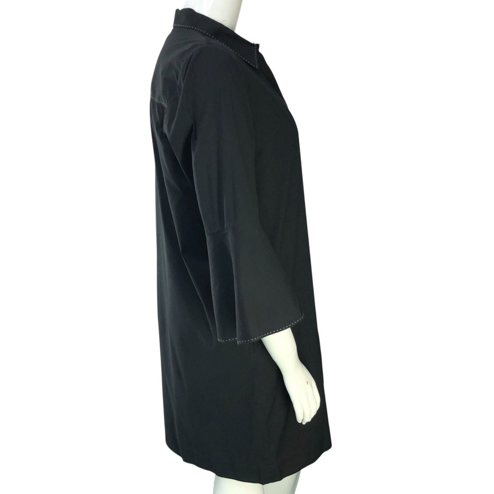 Lafayette 148 Lafayette 148 Sz 18 Dress Popover Poplin Bell Sleeve POCKETS Size XXL / US 16-18 / IT 52-54 - 9 Thumbnail