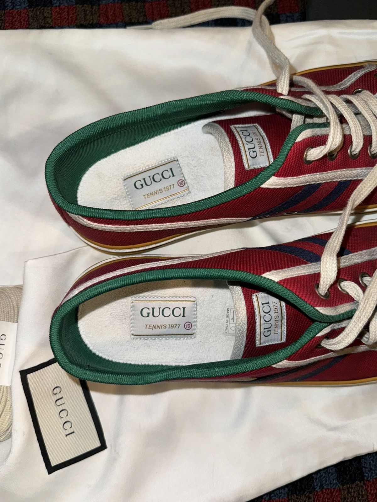 Gucci Gucci Tennis 1977 Sneaker NEW Size US 10 / EU 43 - 10 Thumbnail