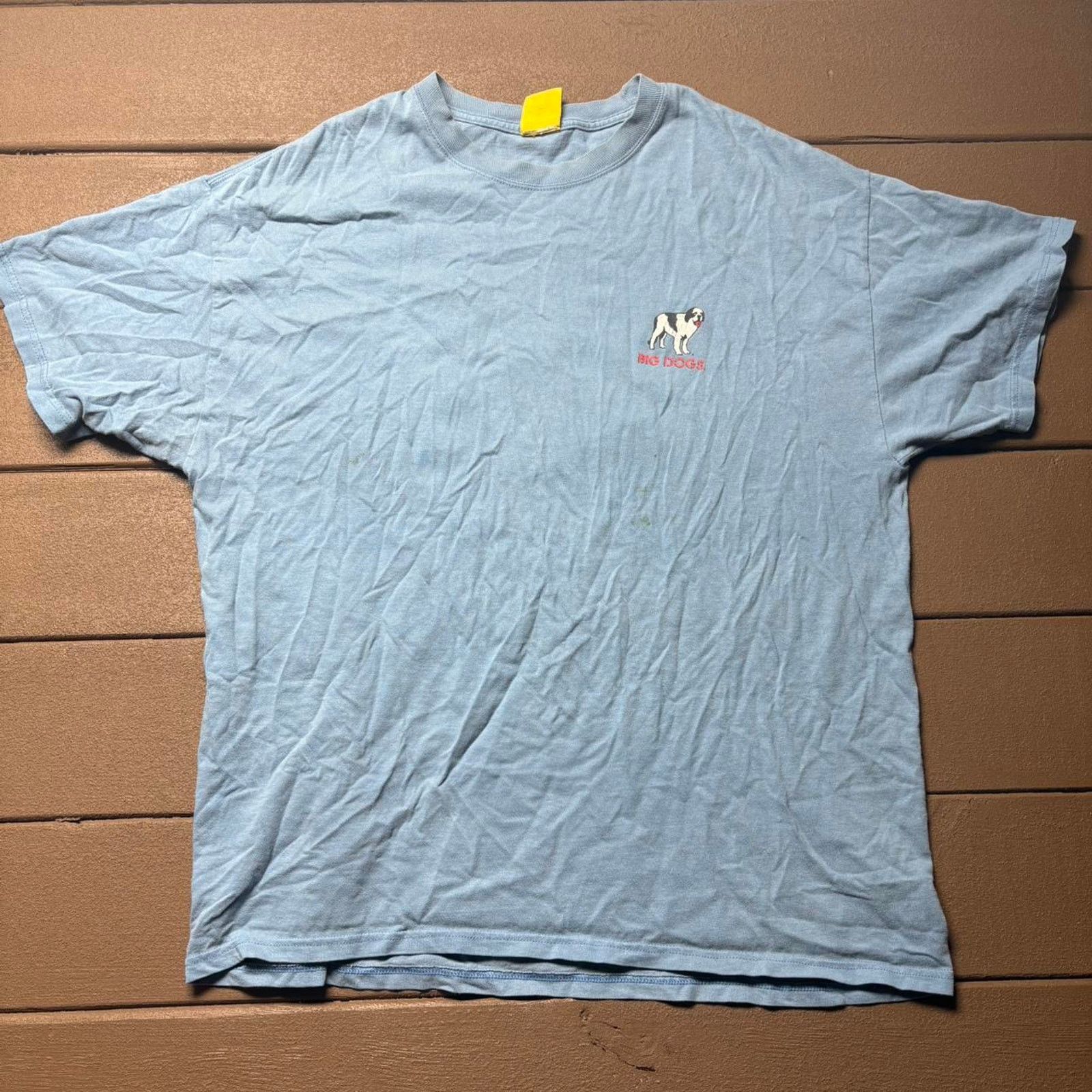 Big Dogs Vintage Blue Big Dogs Graphic Shirt Size US XL / EU 56 / 4 - 7 Thumbnail